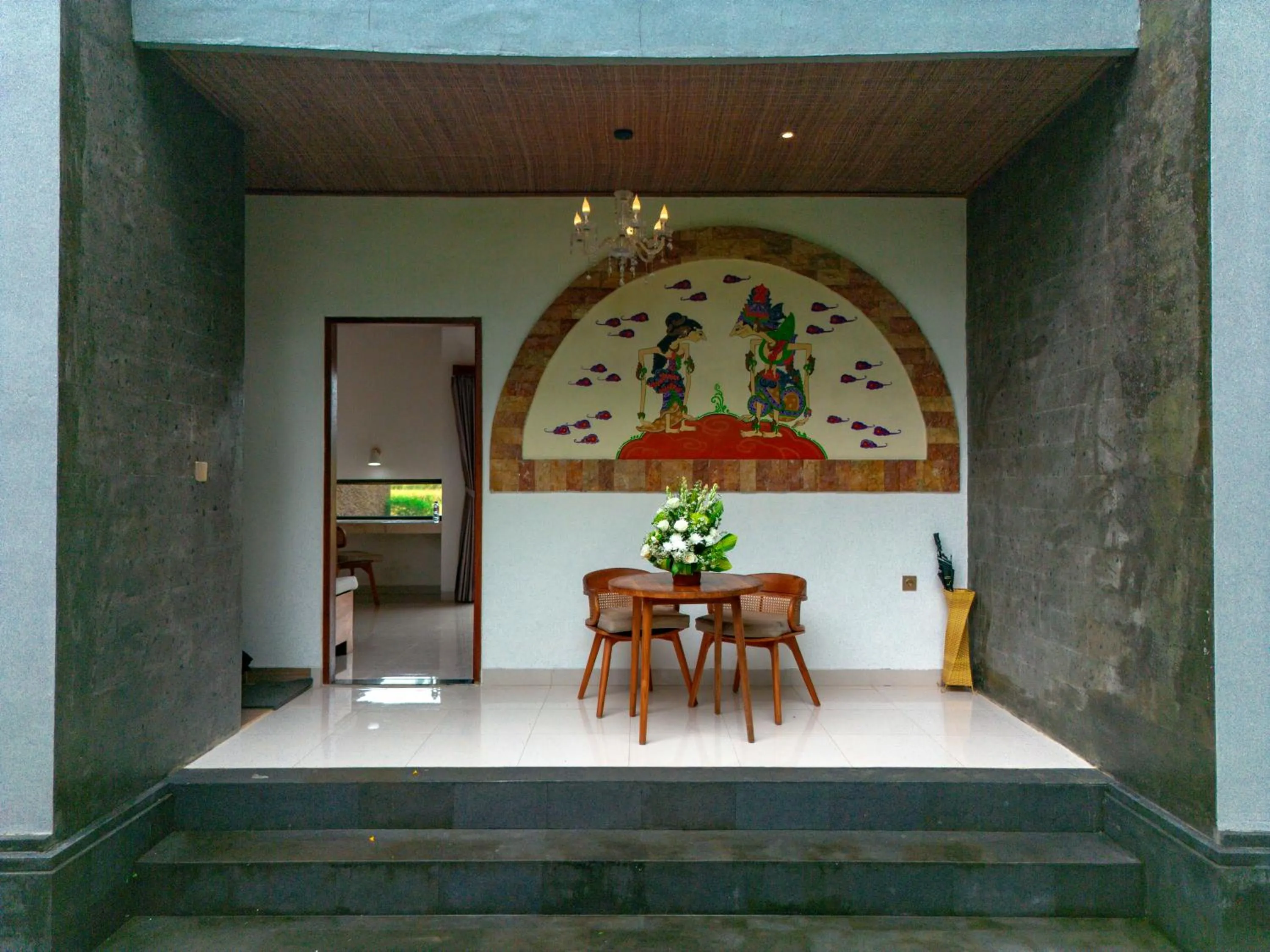 Balcony/Terrace in The Alus Cottage and Villa