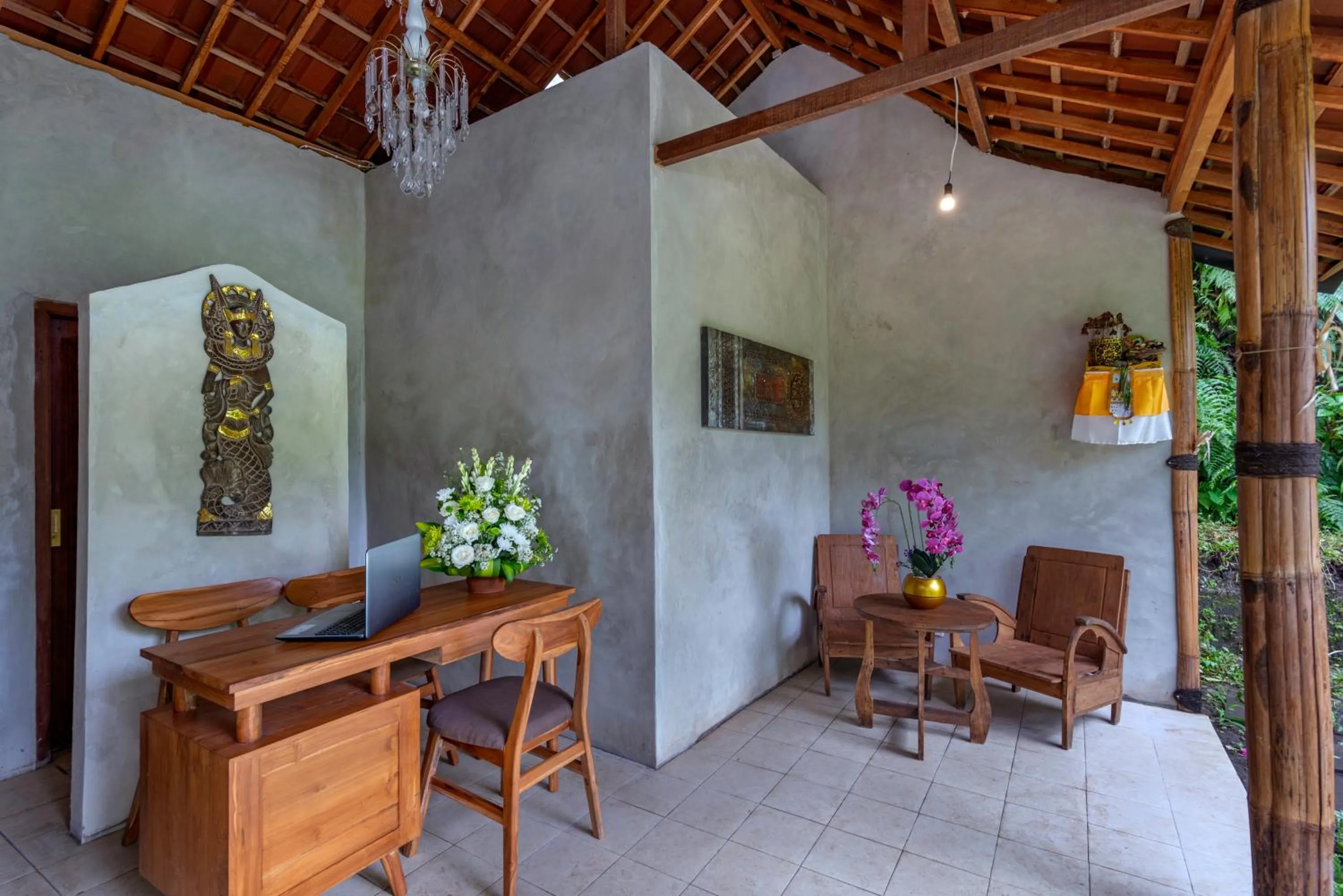 Lobby or reception in The Alus Cottage and Villa