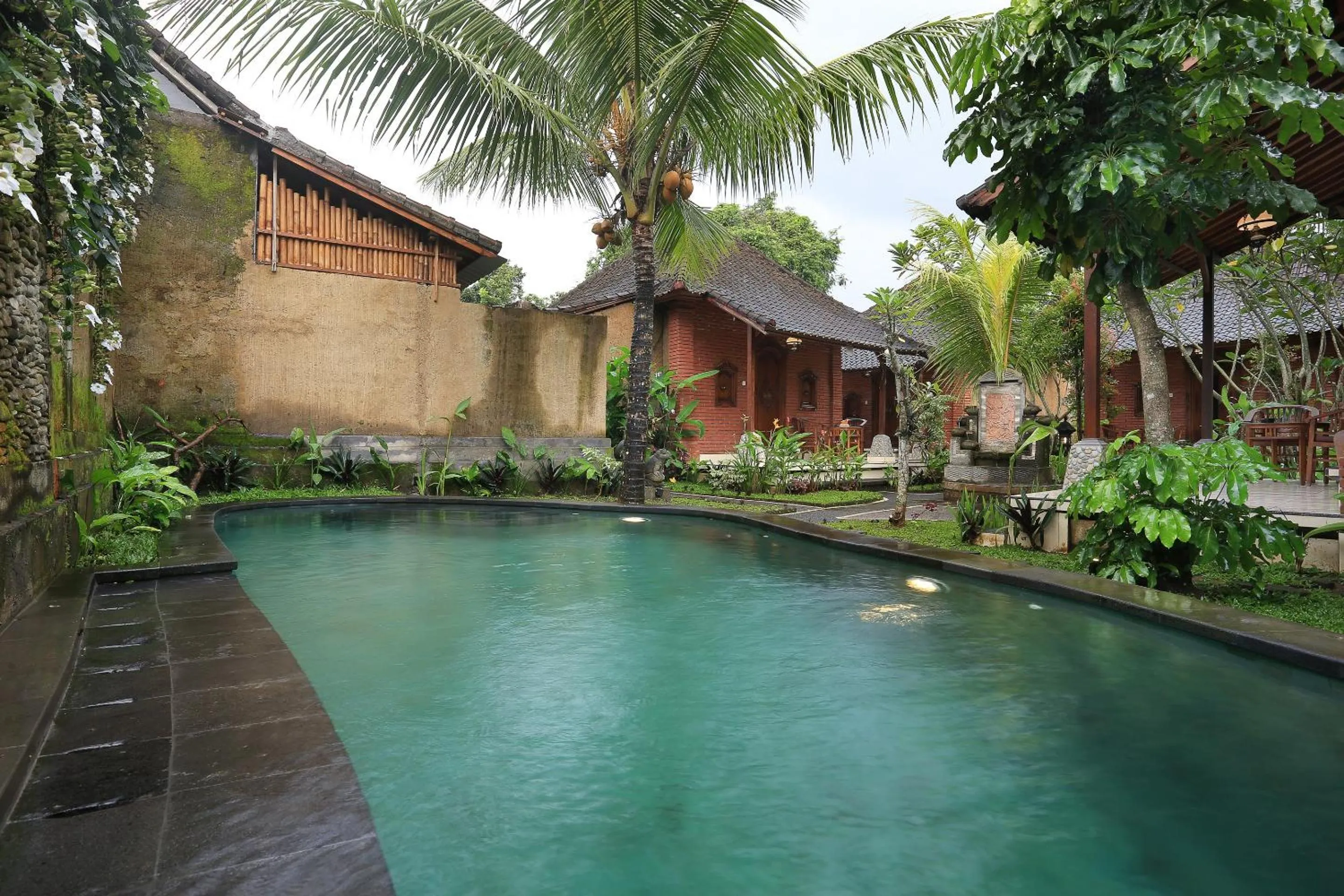 Swimming pool in The Alus Cottage and Villa