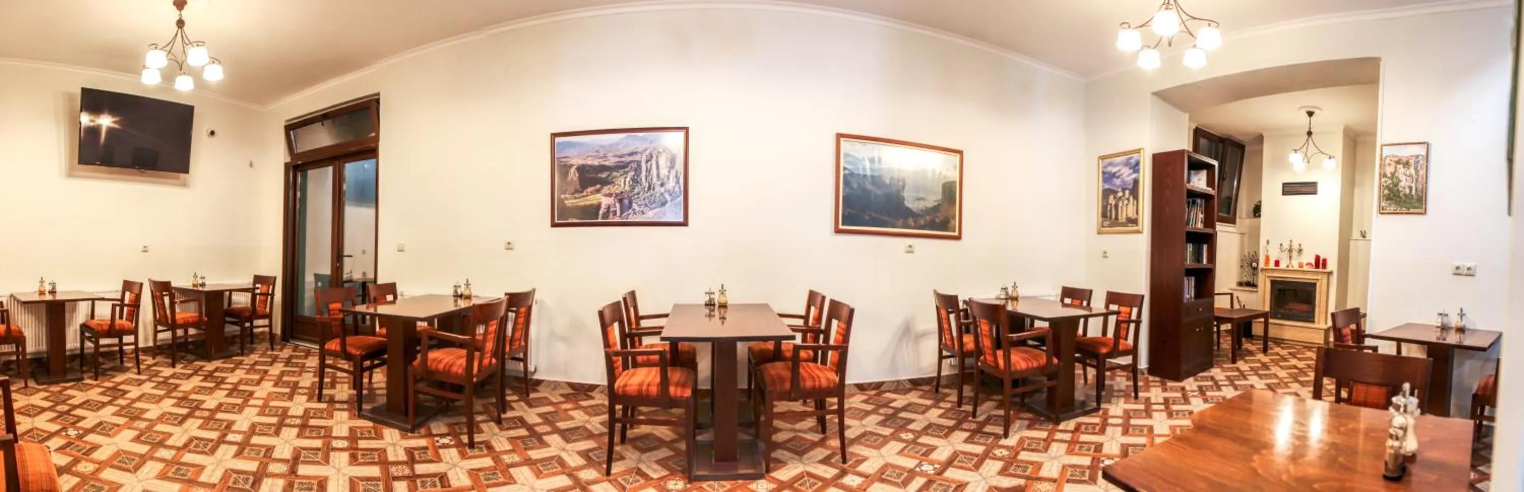 Seating area in Alsos House