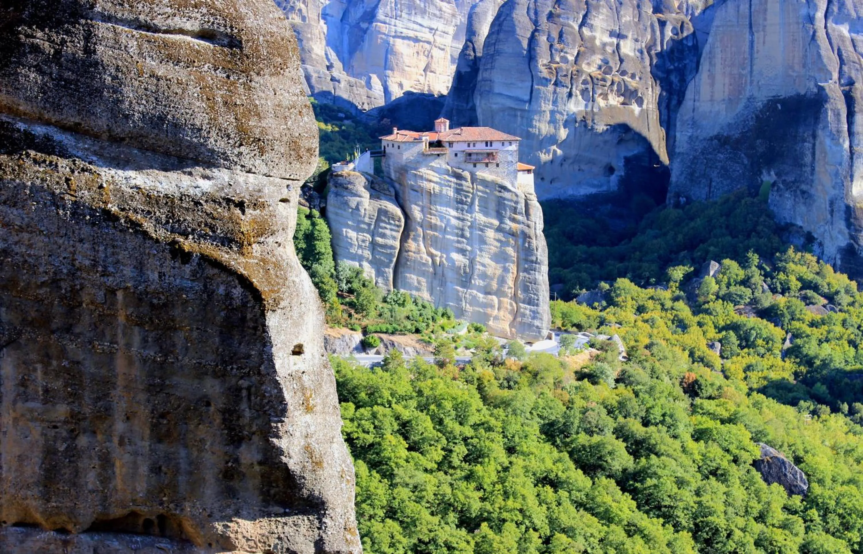 Bird's eye view in Alsos House