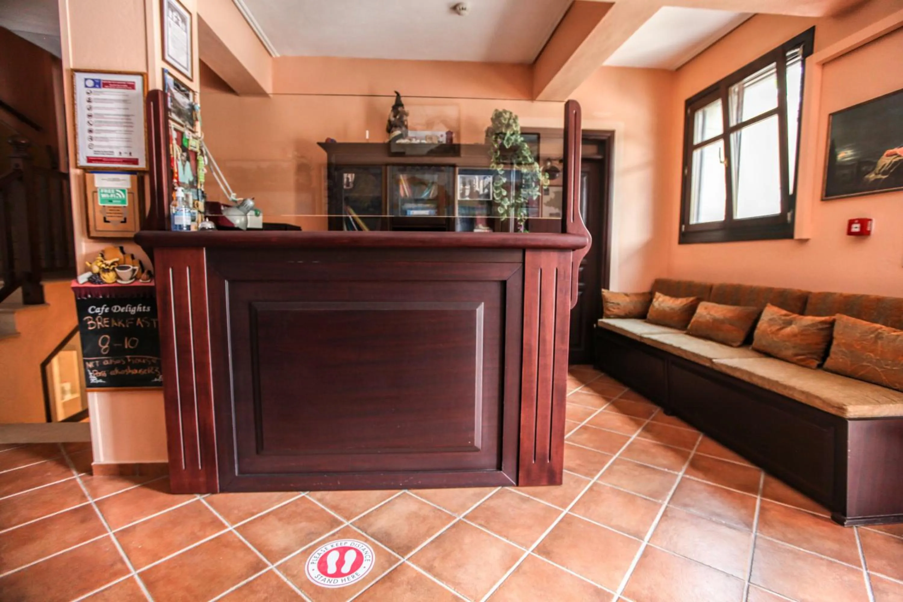 Lobby or reception in Alsos House