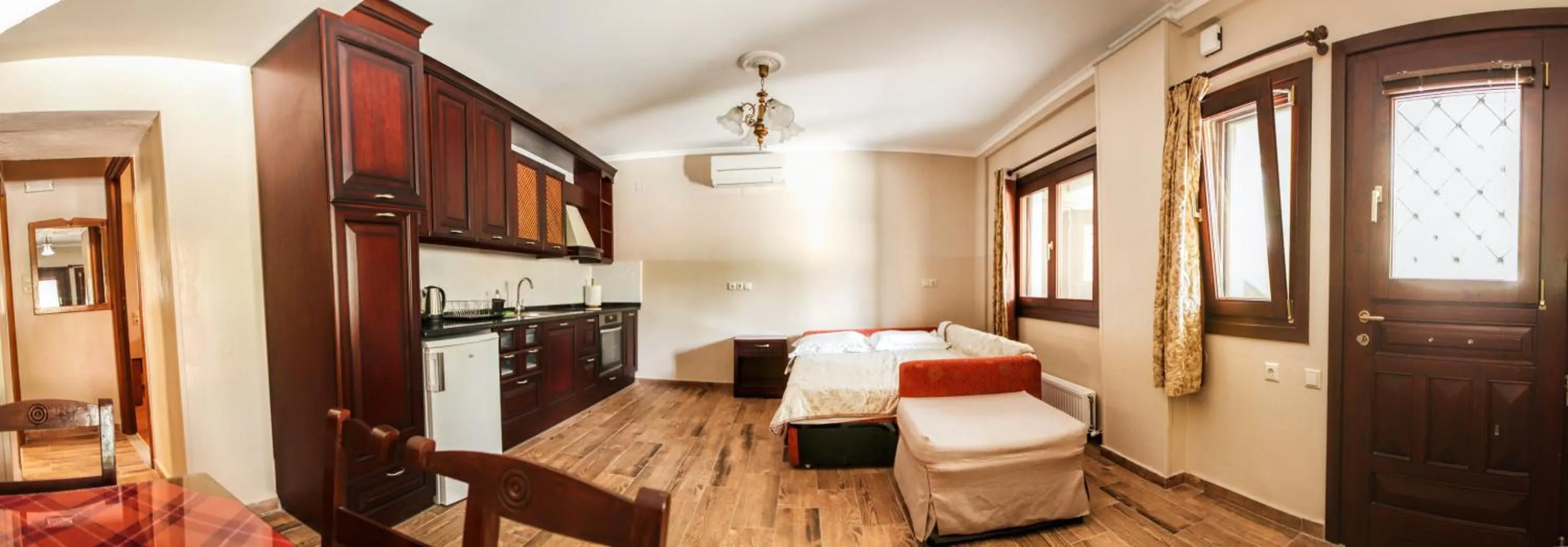 Living room, Bed in Alsos House