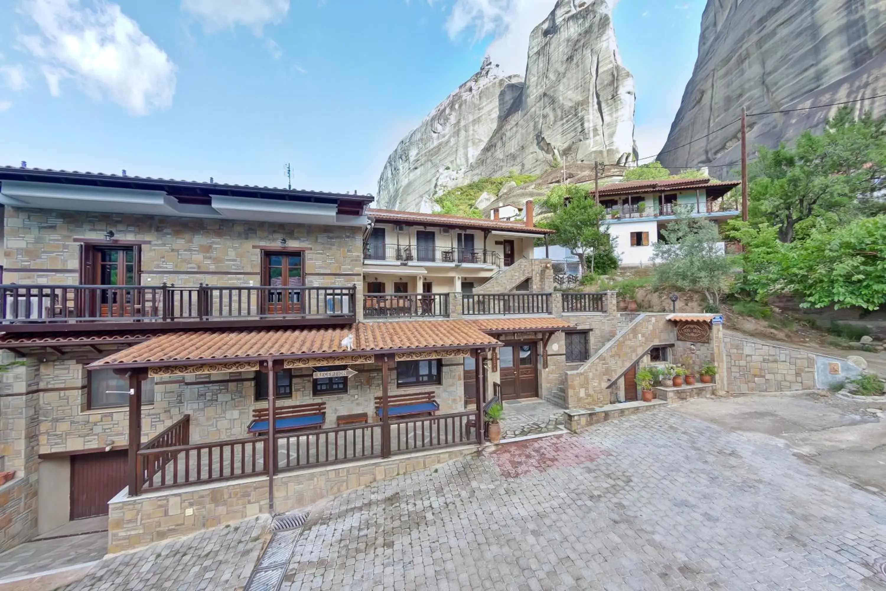 Facade/entrance in Alsos House Facade/entrance in Alsos House