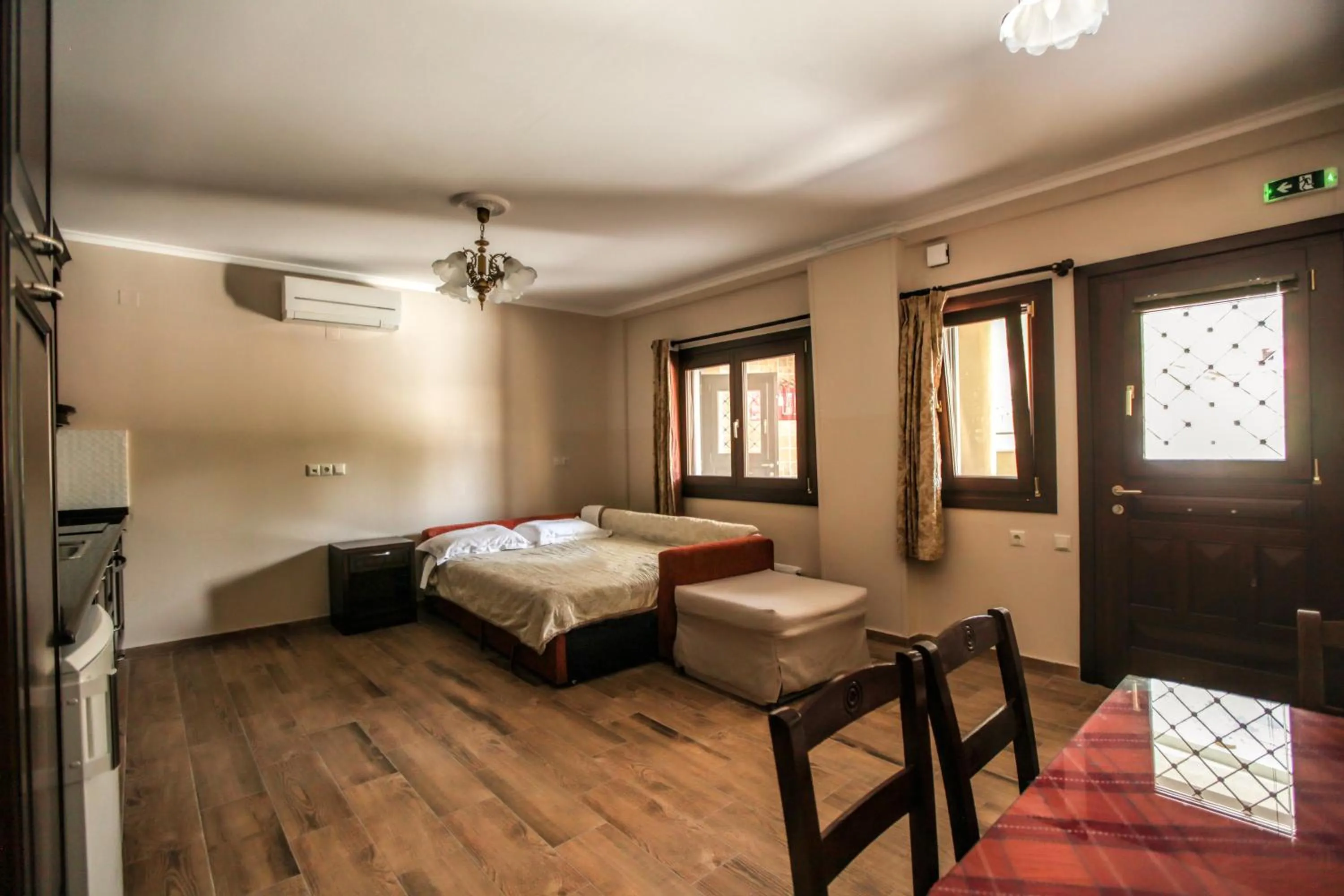 Living room, Bed in Alsos House