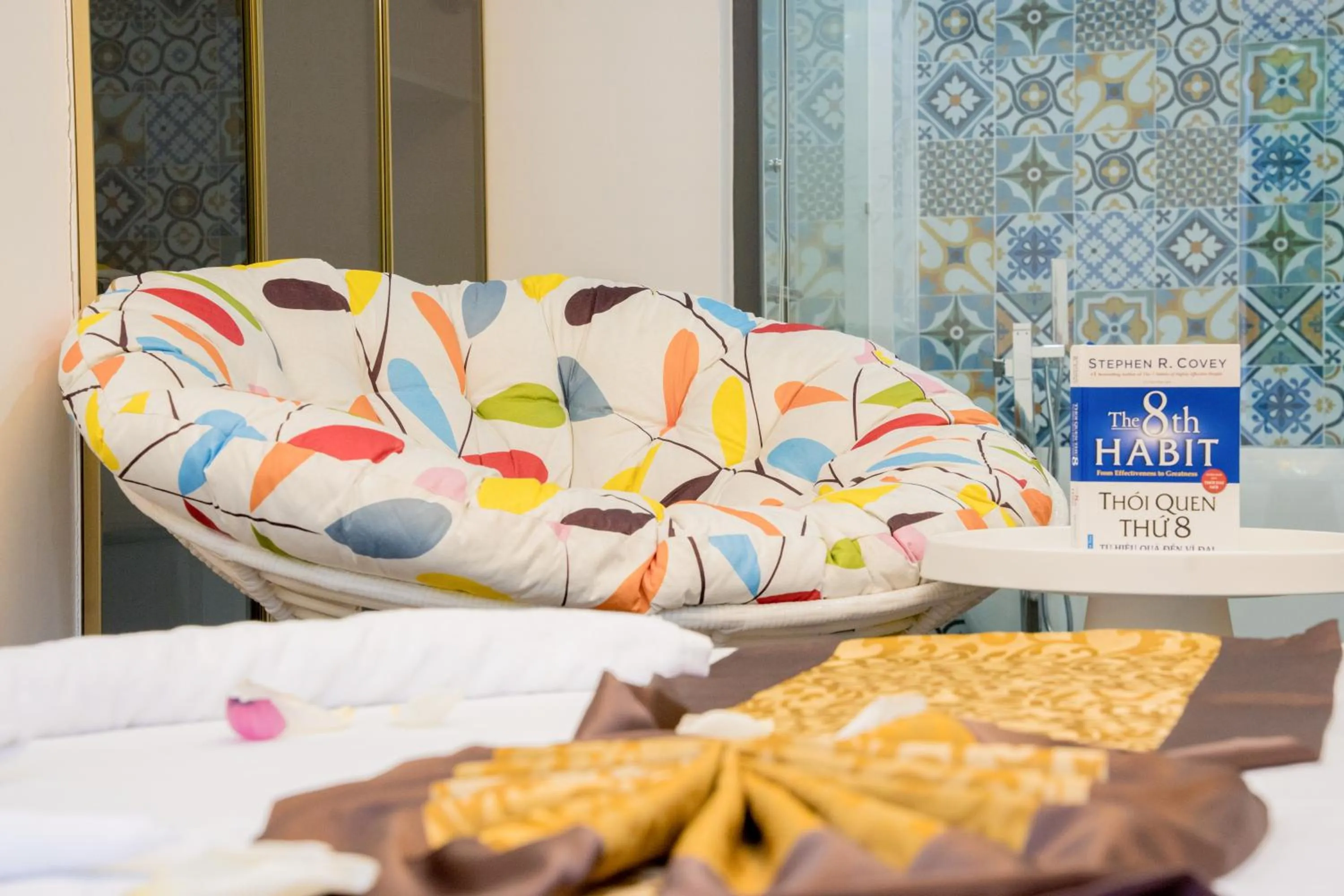 Living room in Dat Anh Hotel