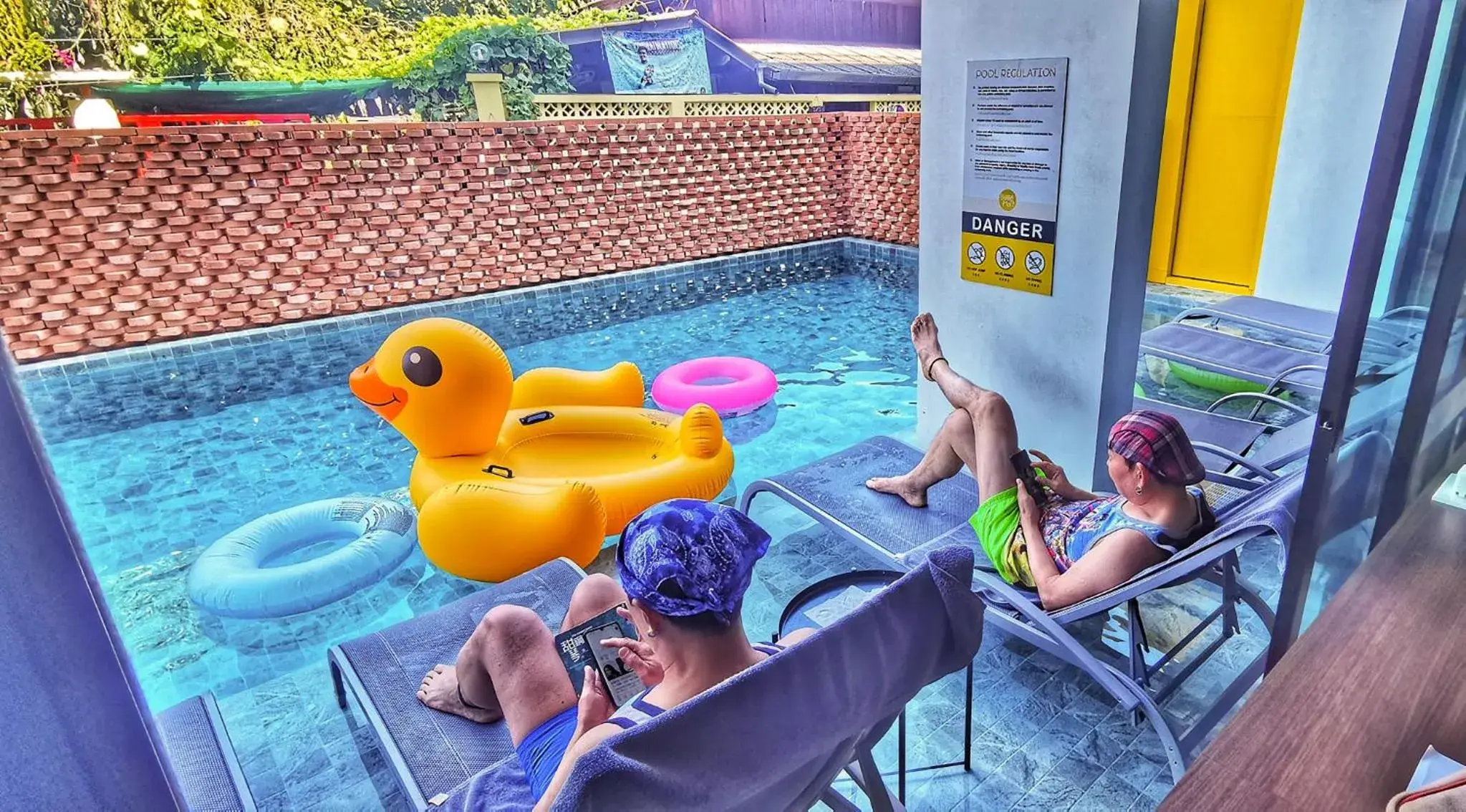 Swimming pool in Sleep Mai Thapae Chiang Mai Old City Lifestyle Hotel Swimming pool in Sleep Mai Thapae Chiang Mai Old City Lifestyle Hotel