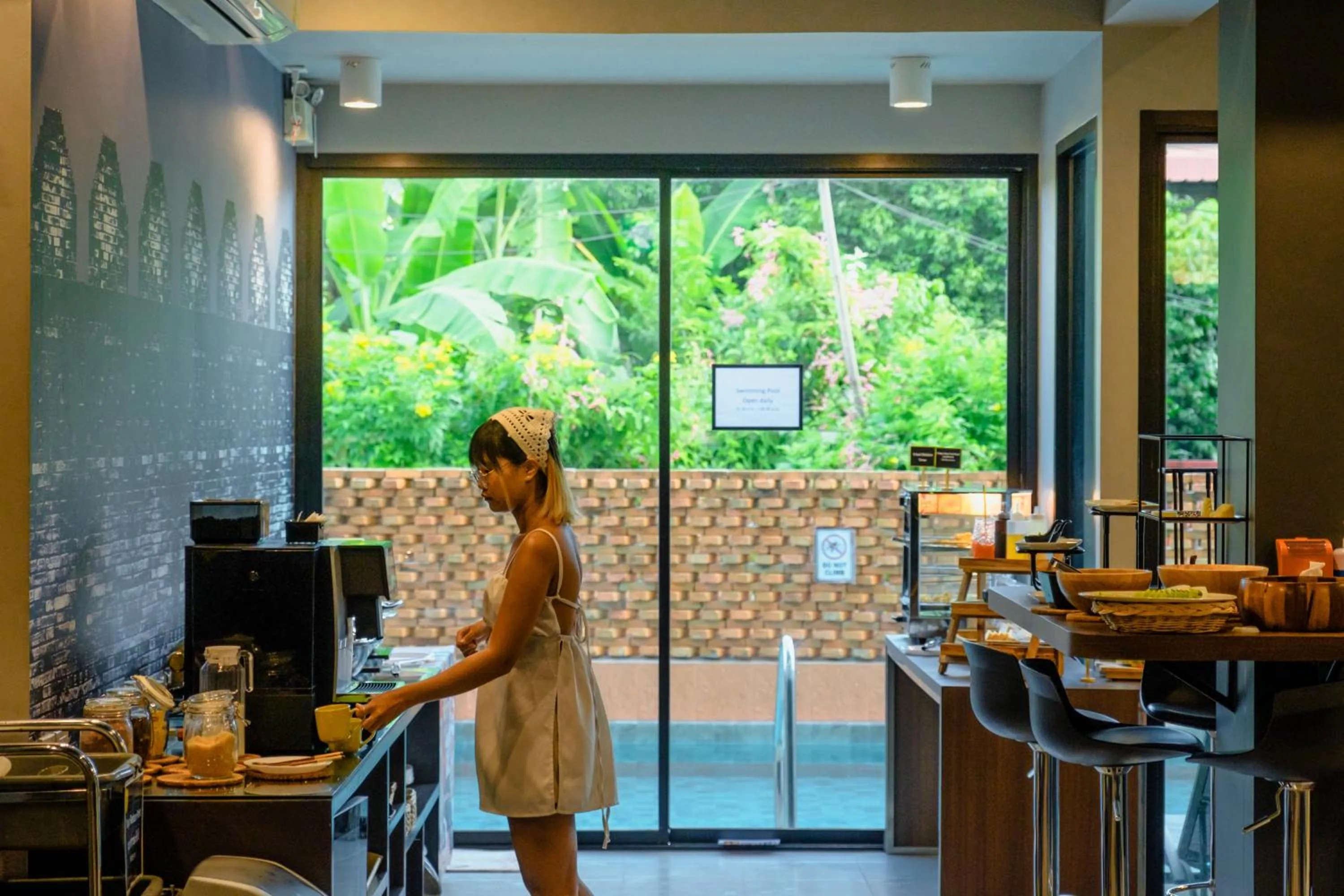 Buffet breakfast in Sleep Mai Thapae Chiang Mai Old City Lifestyle Hotel