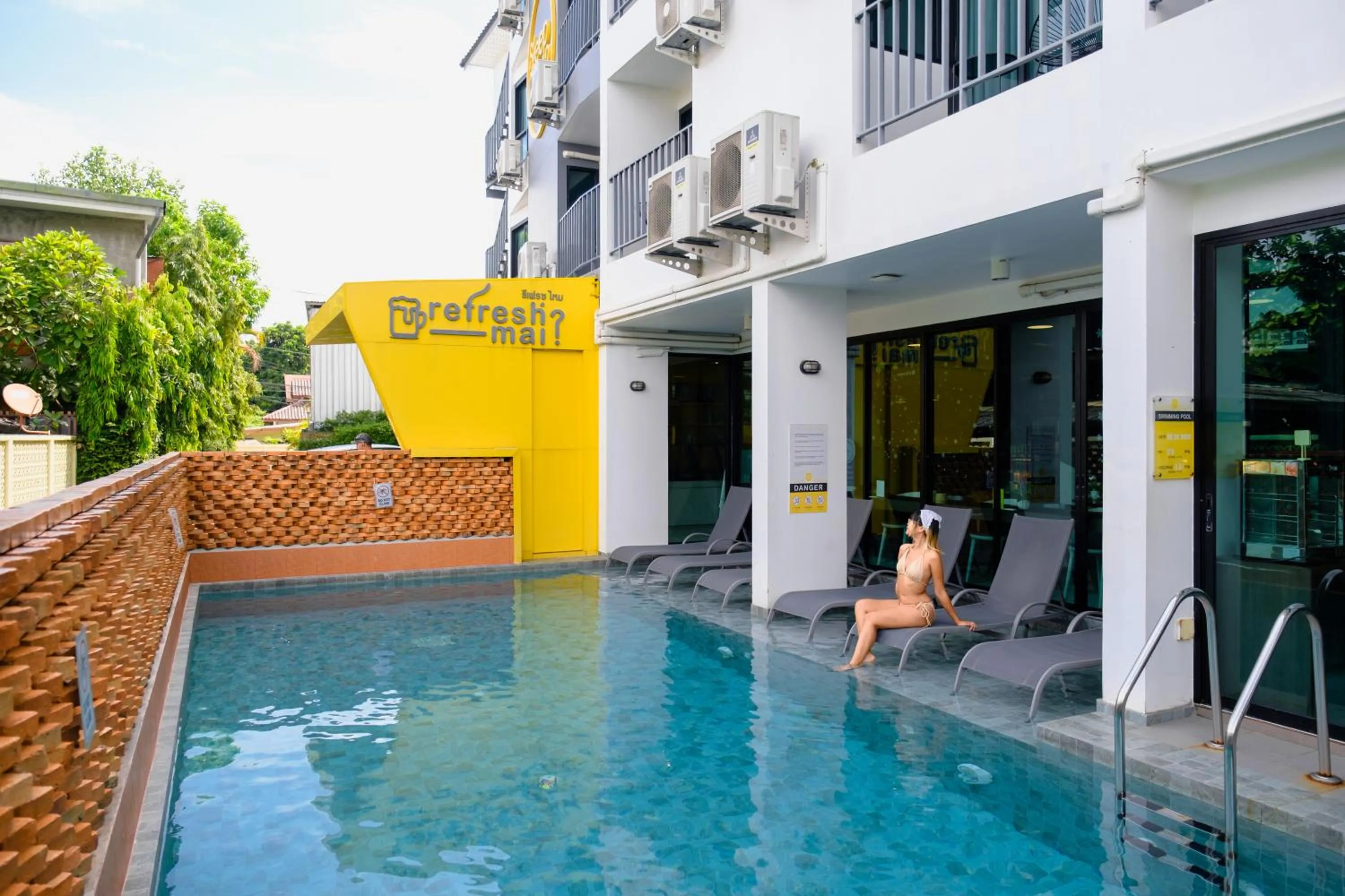 Swimming pool in Sleep Mai Thapae Chiang Mai Old City Lifestyle Hotel