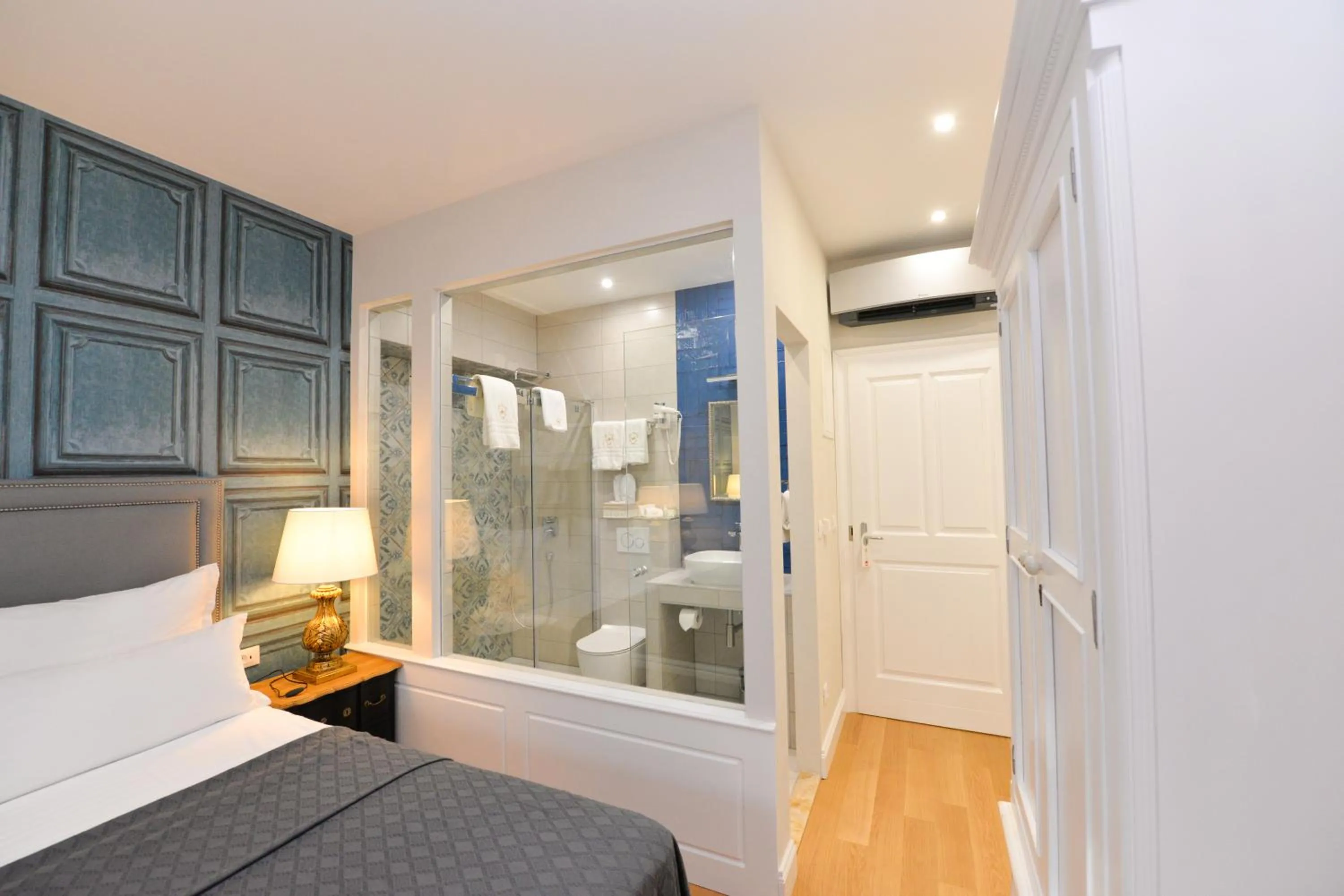 Bed in The Duke luxury rooms