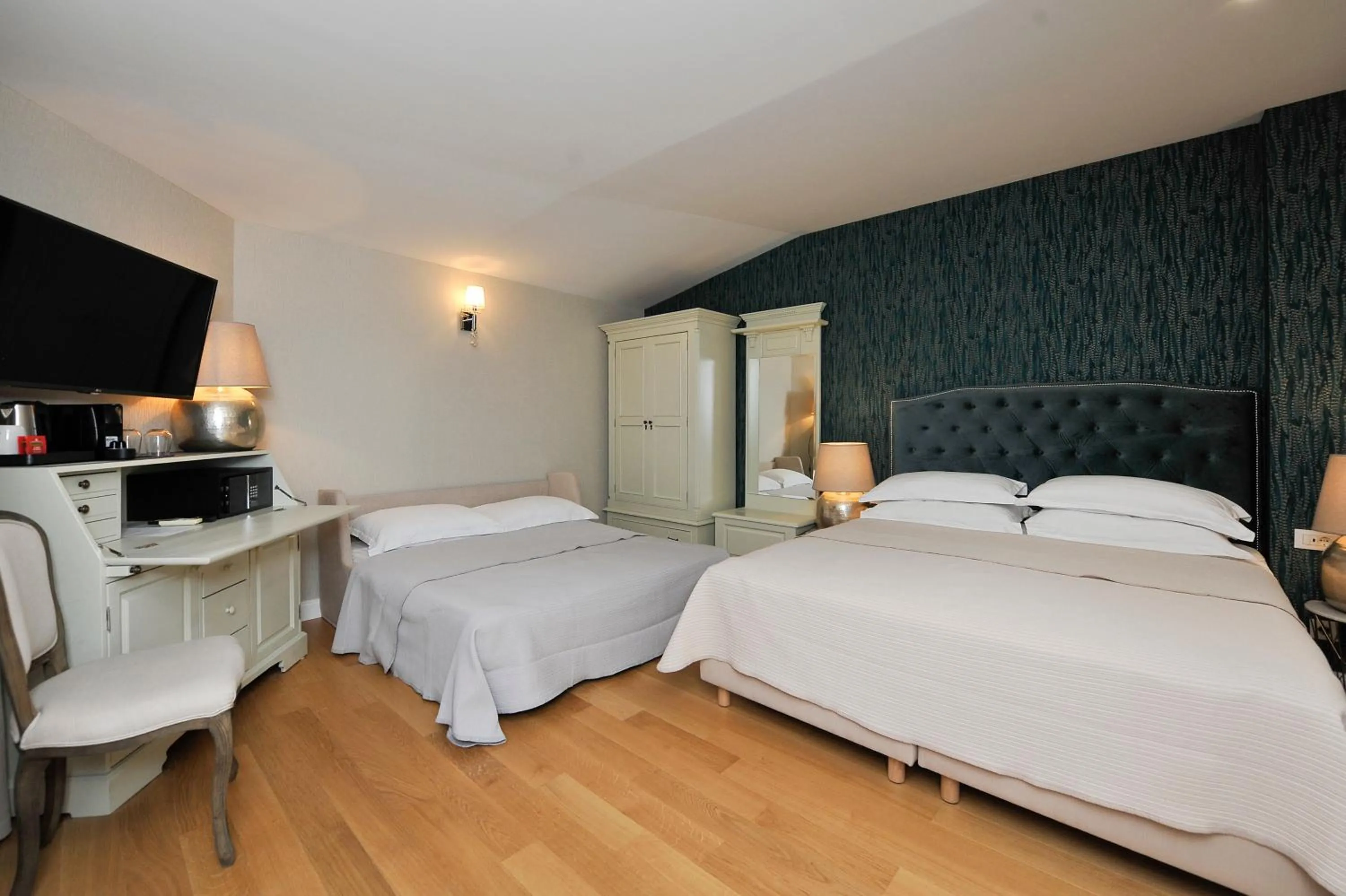 Bed in The Duke luxury rooms