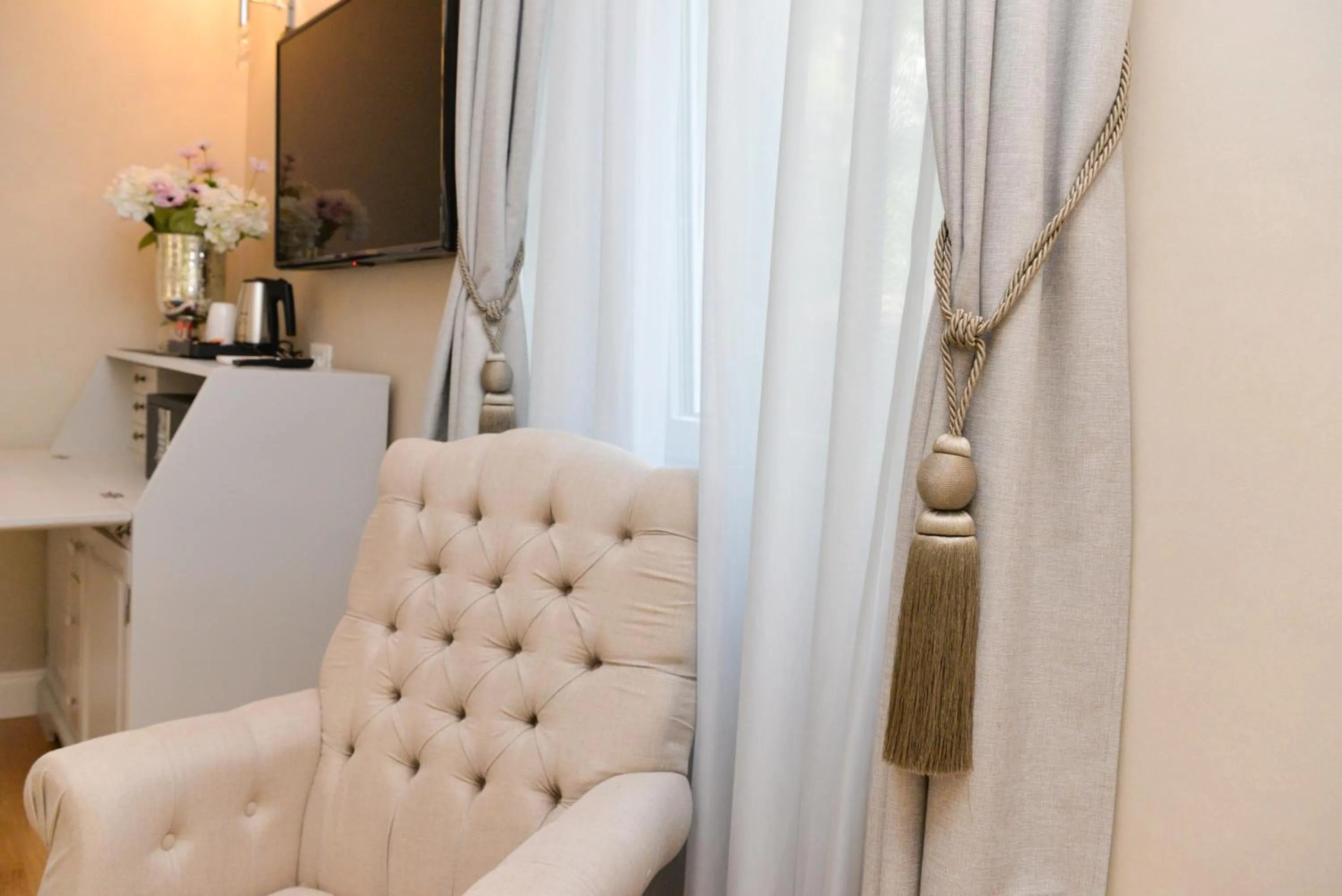 Decorative detail in The Duke luxury rooms