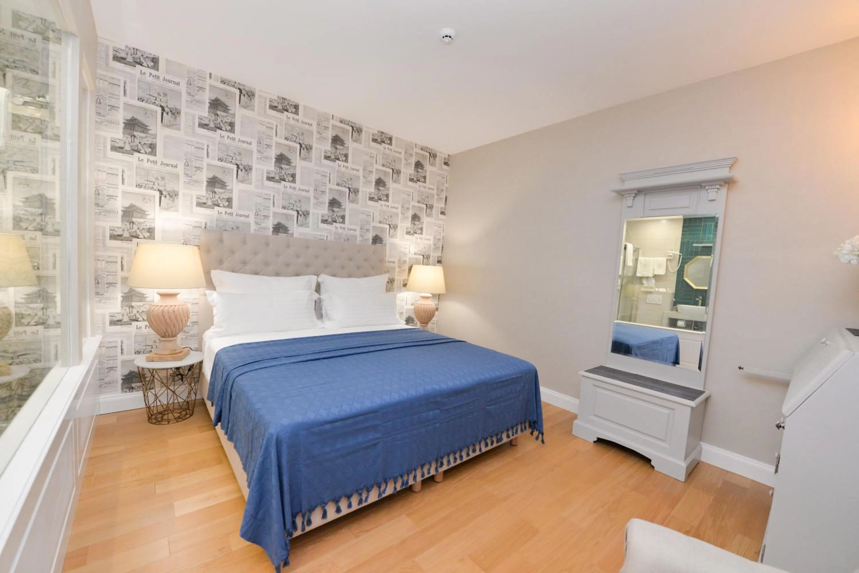 Bed in The Duke luxury rooms