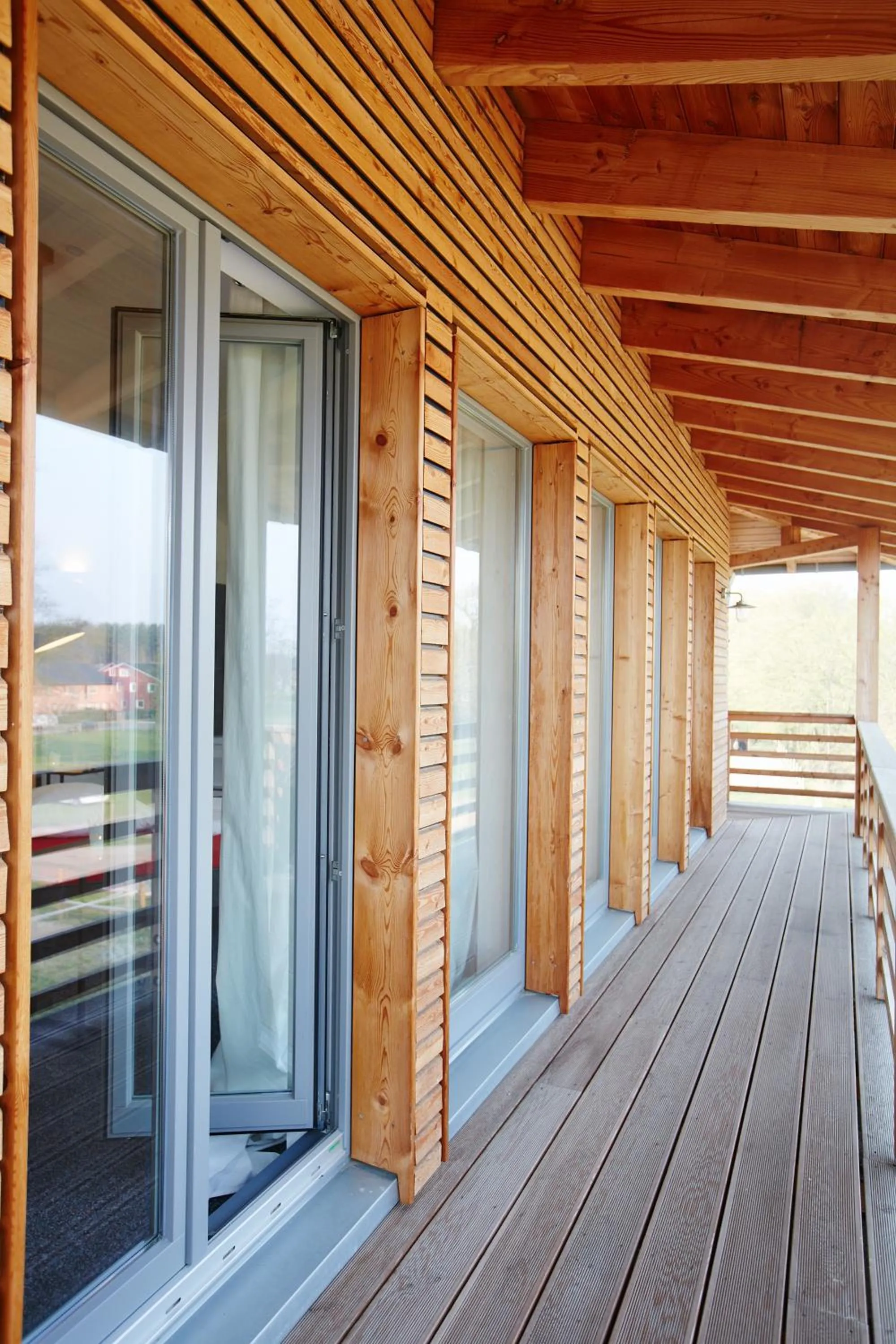 Balcony/Terrace in Gästehaus am Landgut