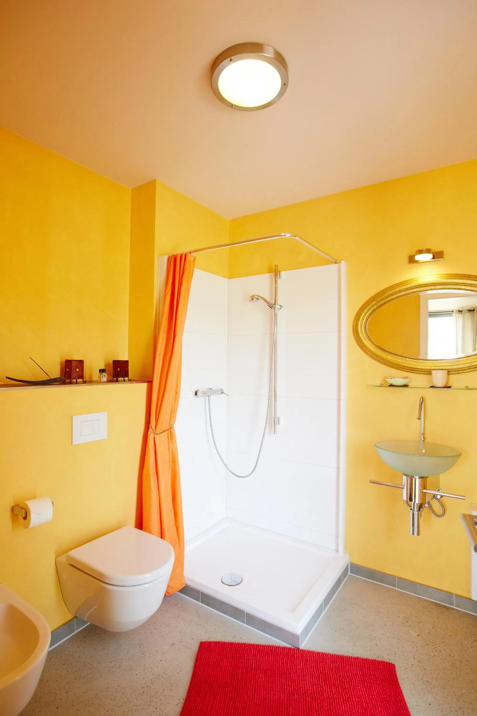 Shower in Gästehaus am Landgut
