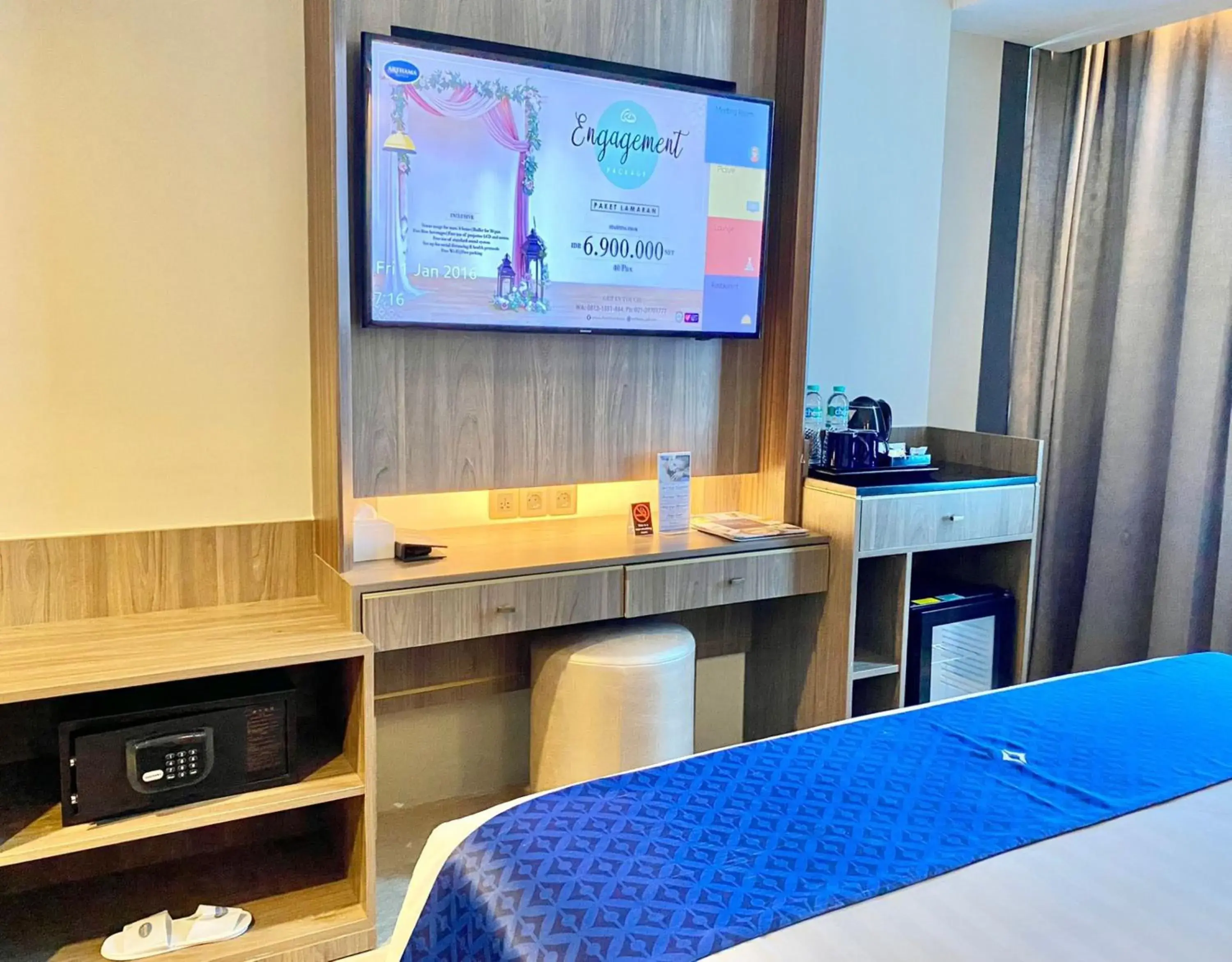 TV and multimedia, TV/Entertainment Center in Arthama Hotel Wahid Hasyim Jakarta