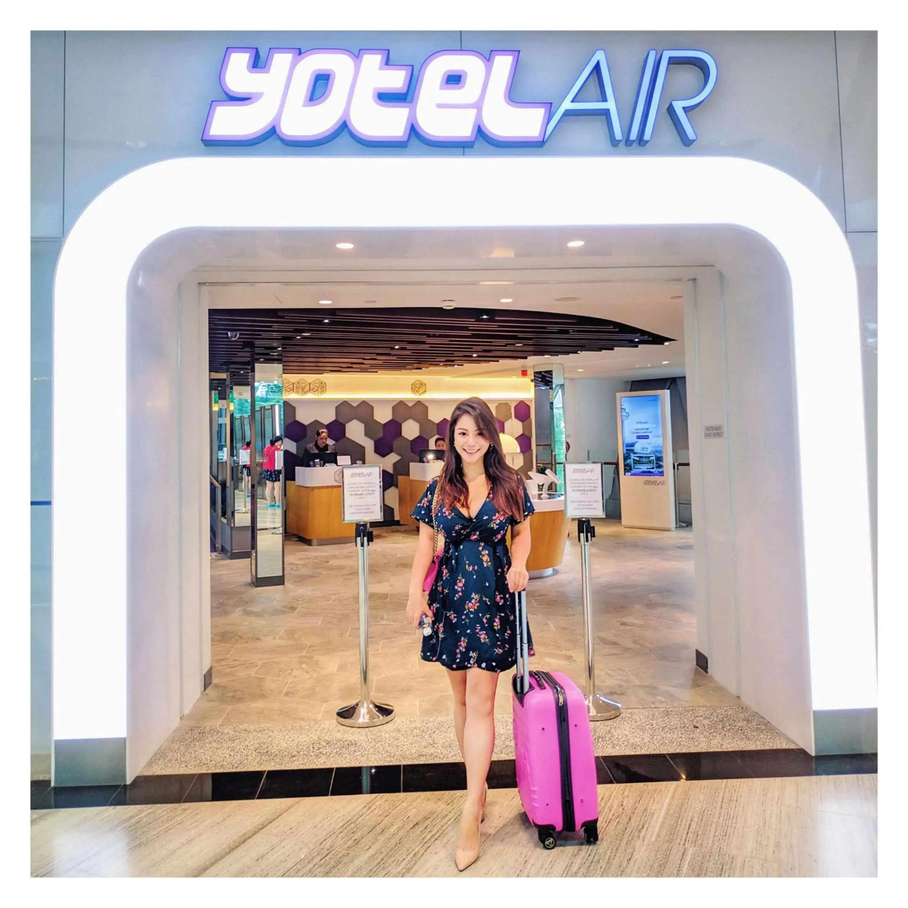 Property building in YOTELAIR Singapore Changi Airport Landside Property building in YOTELAIR Singapore Changi Airport Landside