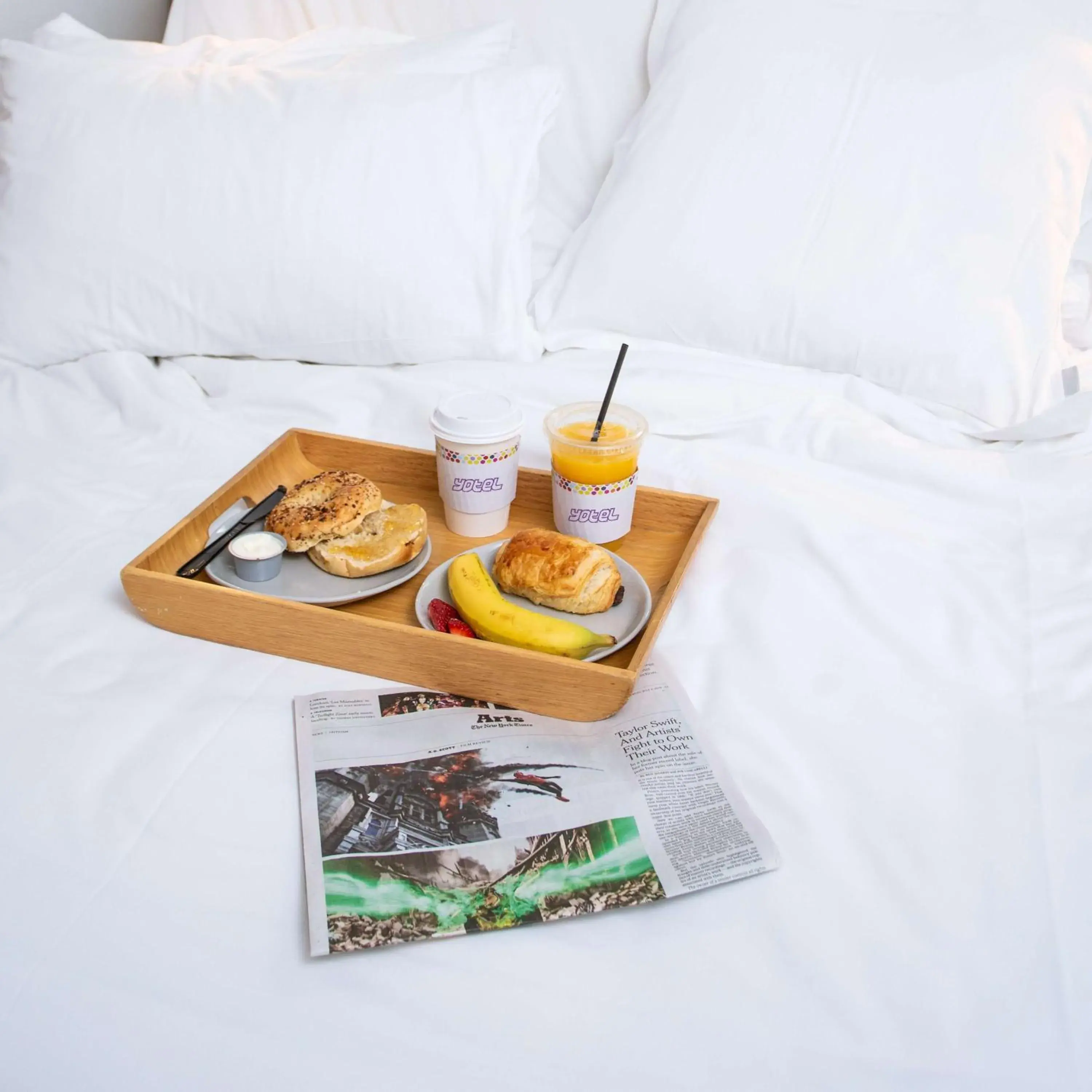 Breakfast, Bed in YOTELAIR Singapore Changi Airport Landside Breakfast, Bed in YOTELAIR Singapore Changi Airport Landside