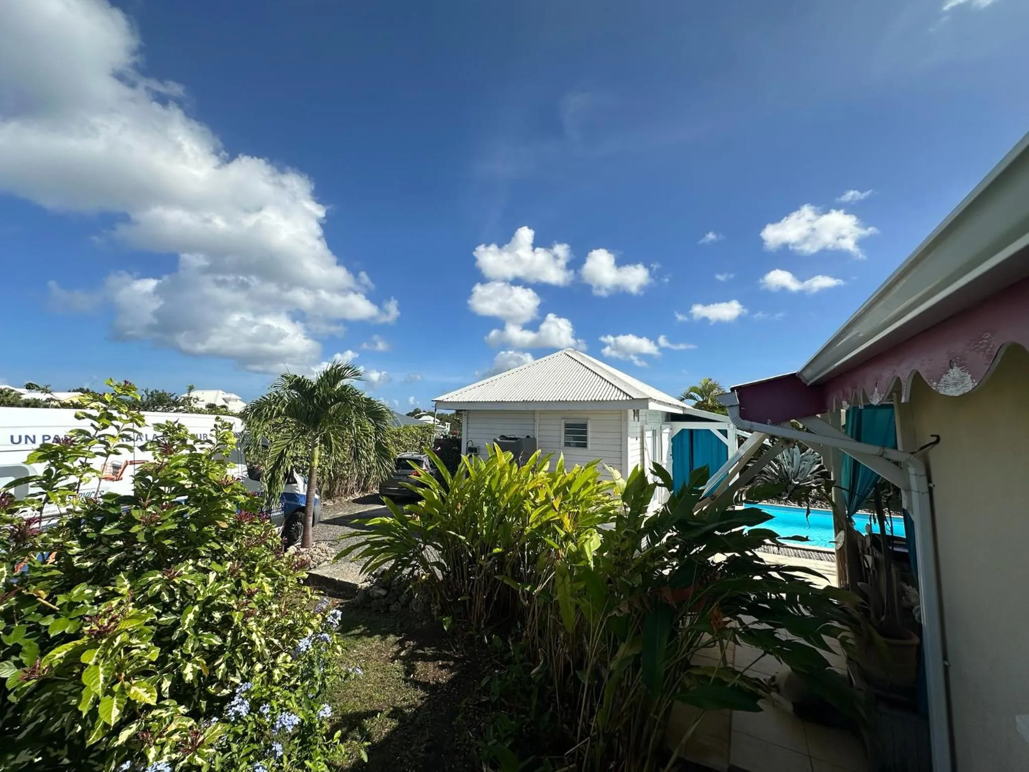 Garden in Au Bel'vue chez Sandrine "Gite & Chambre d'hôtes"