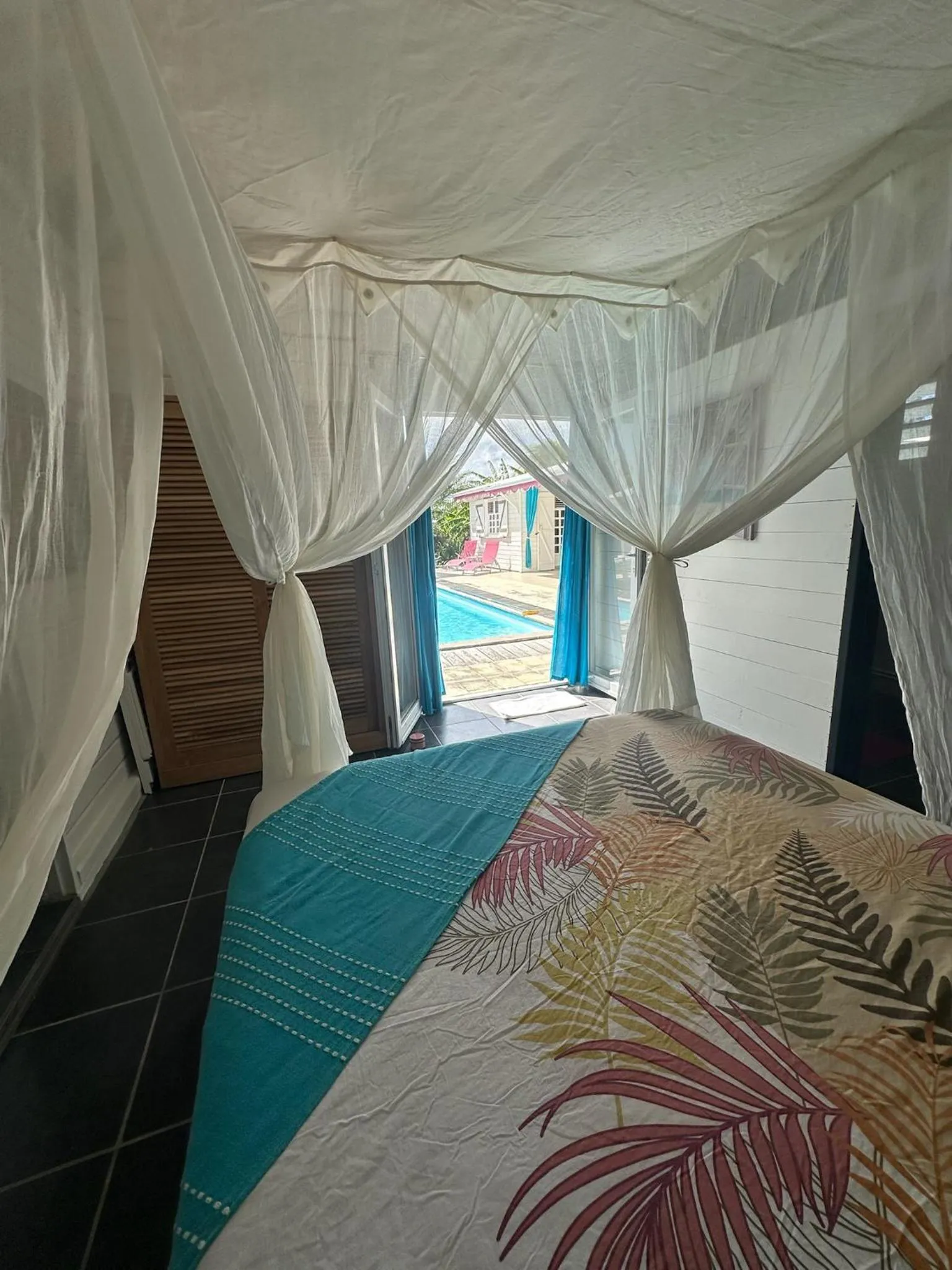 Bed in Au Bel'vue chez Sandrine "Gite & Chambre d'hôtes"