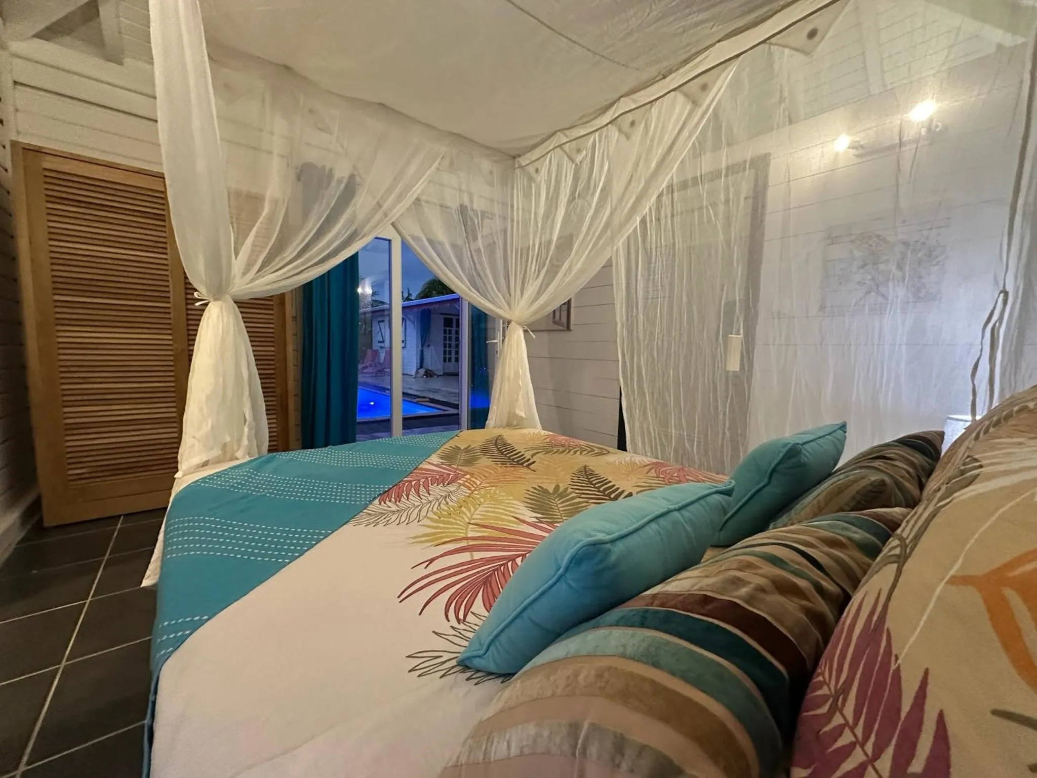 Bed in Au Bel'vue chez Sandrine "Gite & Chambre d'hôtes"