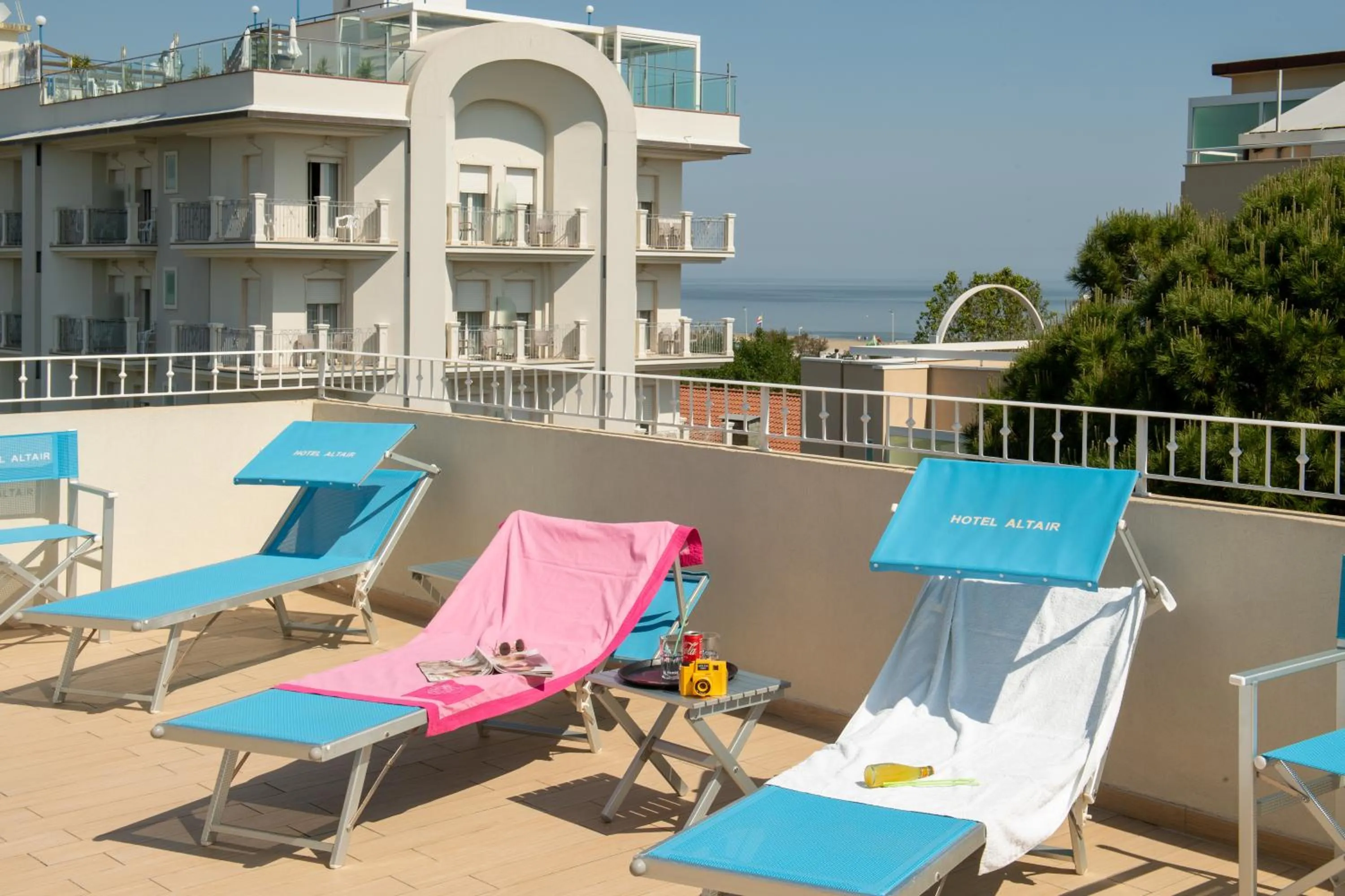 Balcony/Terrace in Hotel Altair