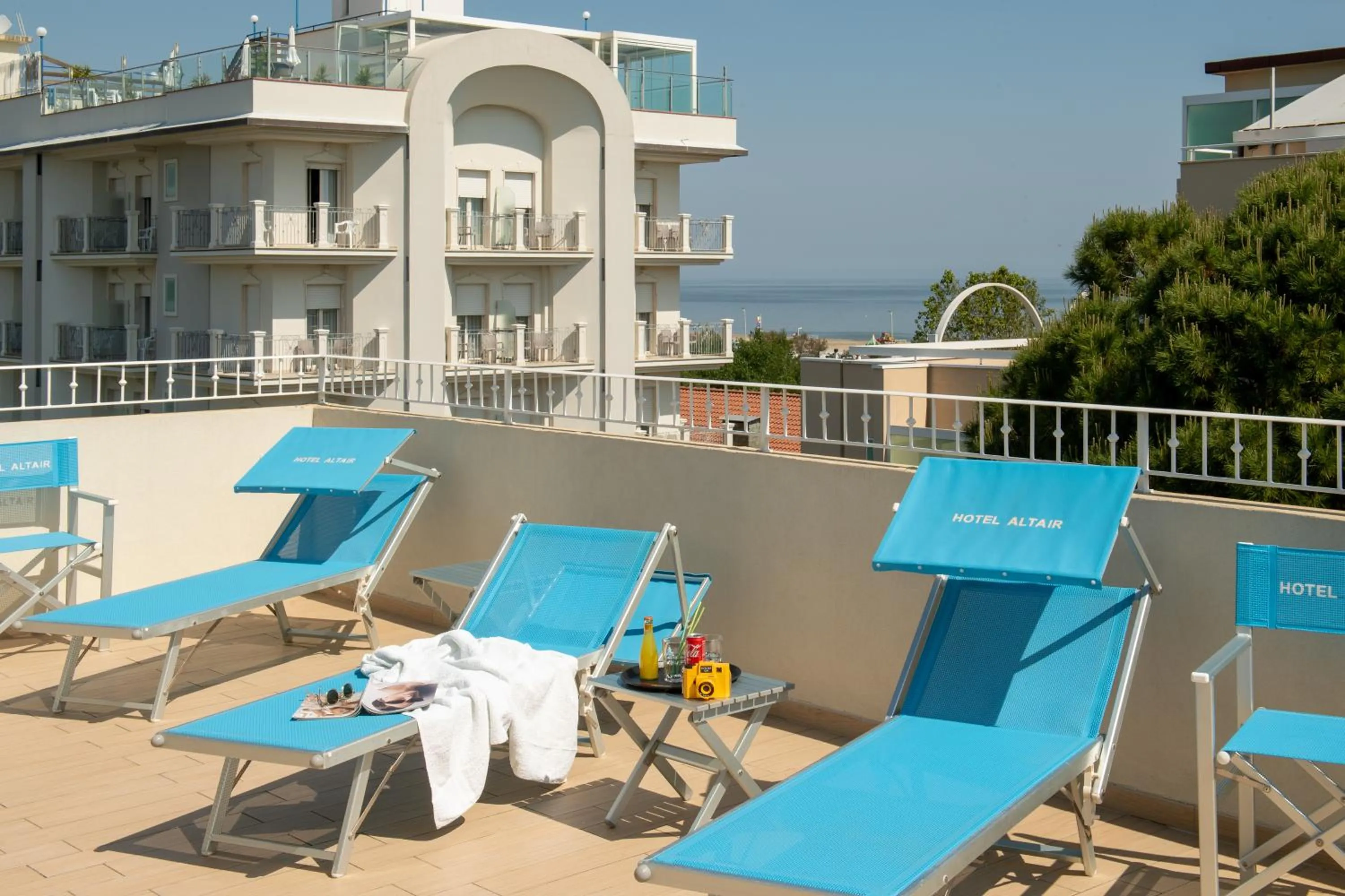 Balcony/Terrace in Hotel Altair