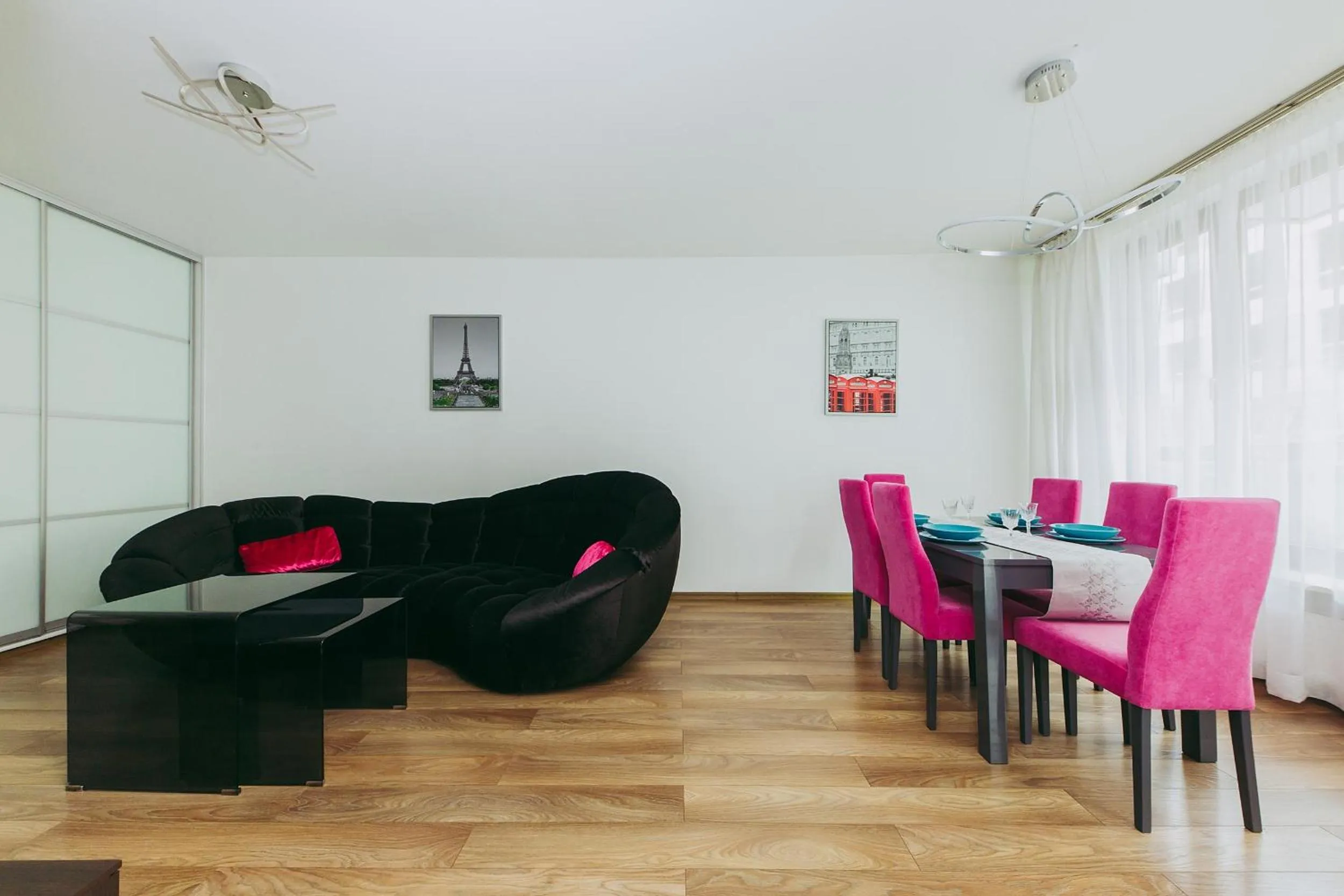 Living room in ShortStayPoland Leszczyńska (B14)