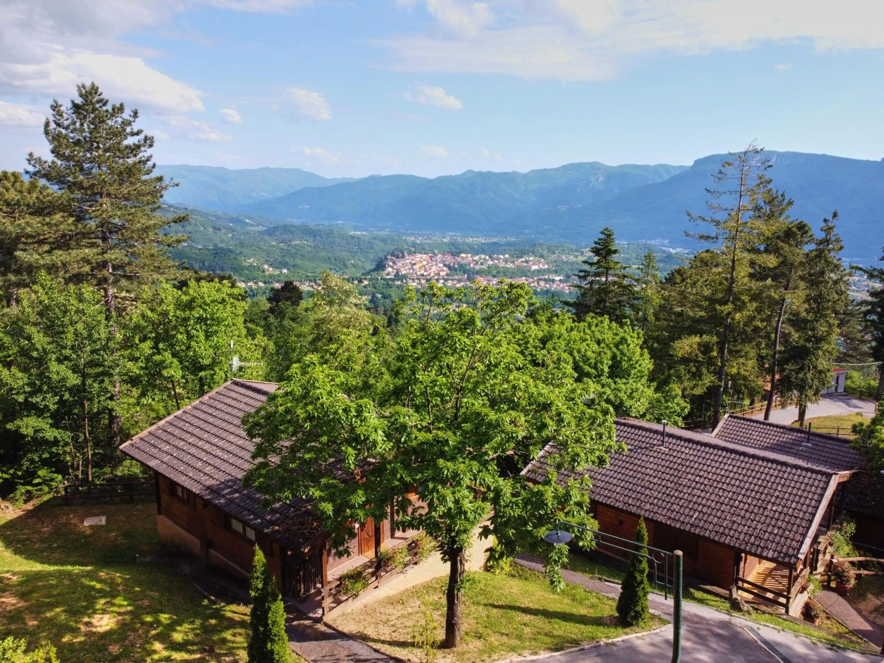 Bird's eye view in Il Ciocco Hotels