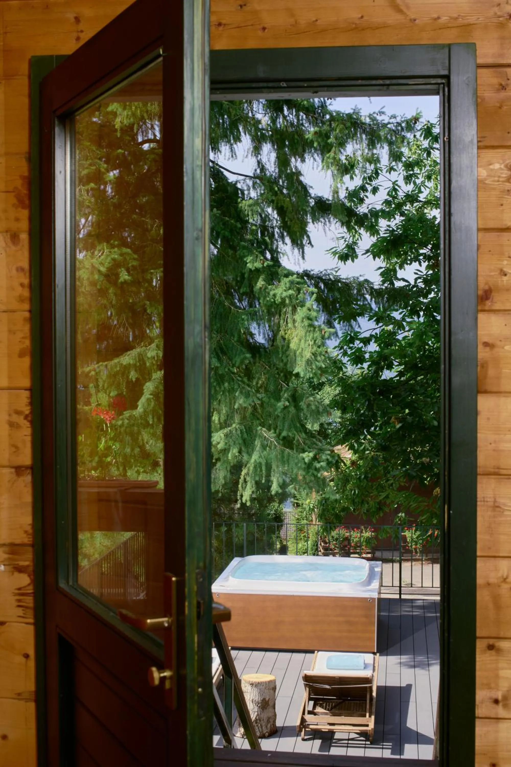 Hot Tub in Il Ciocco Hotels