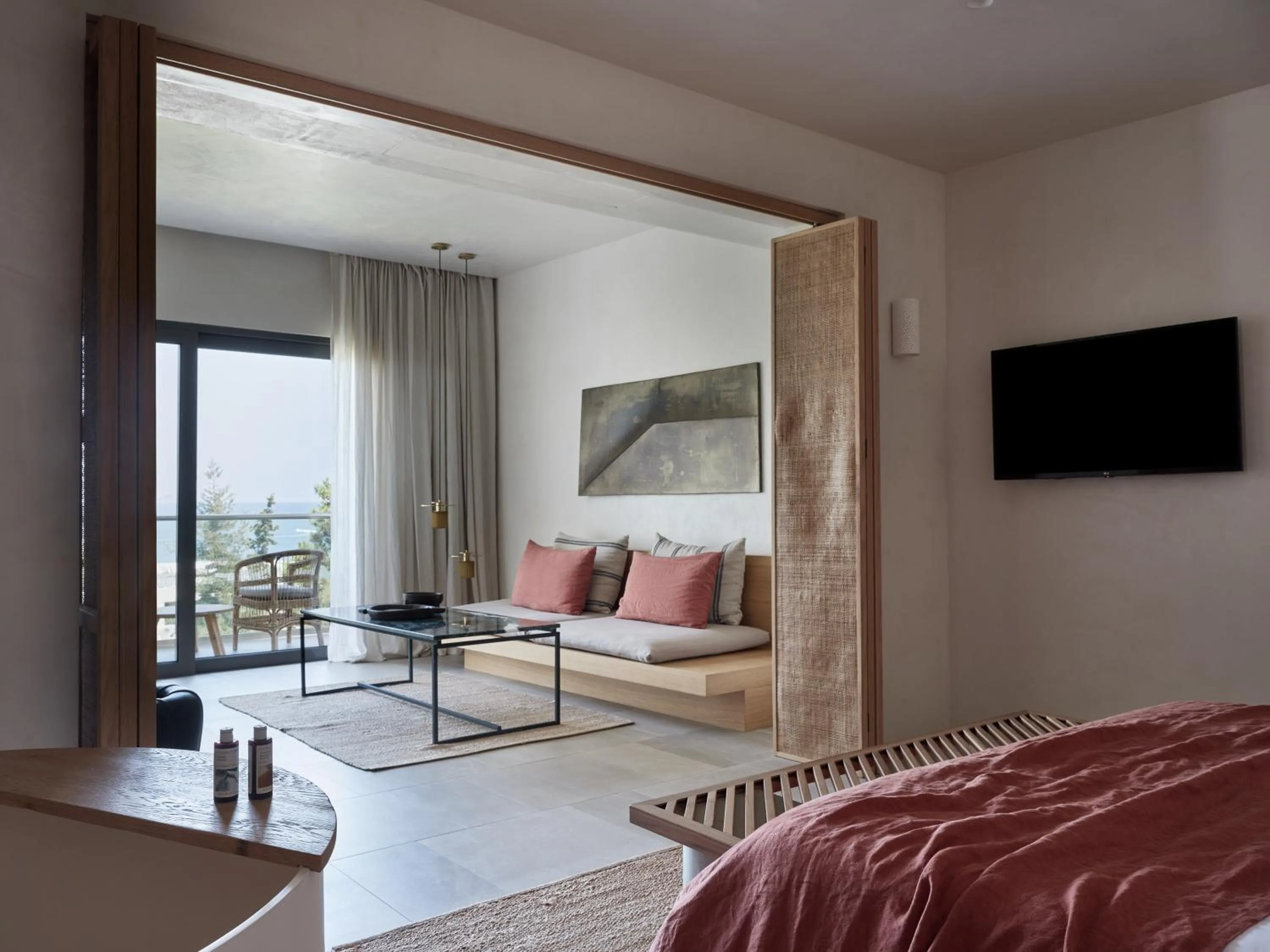 View (from property/room), Bed in Port Royal Villas and Spa - Adults Only