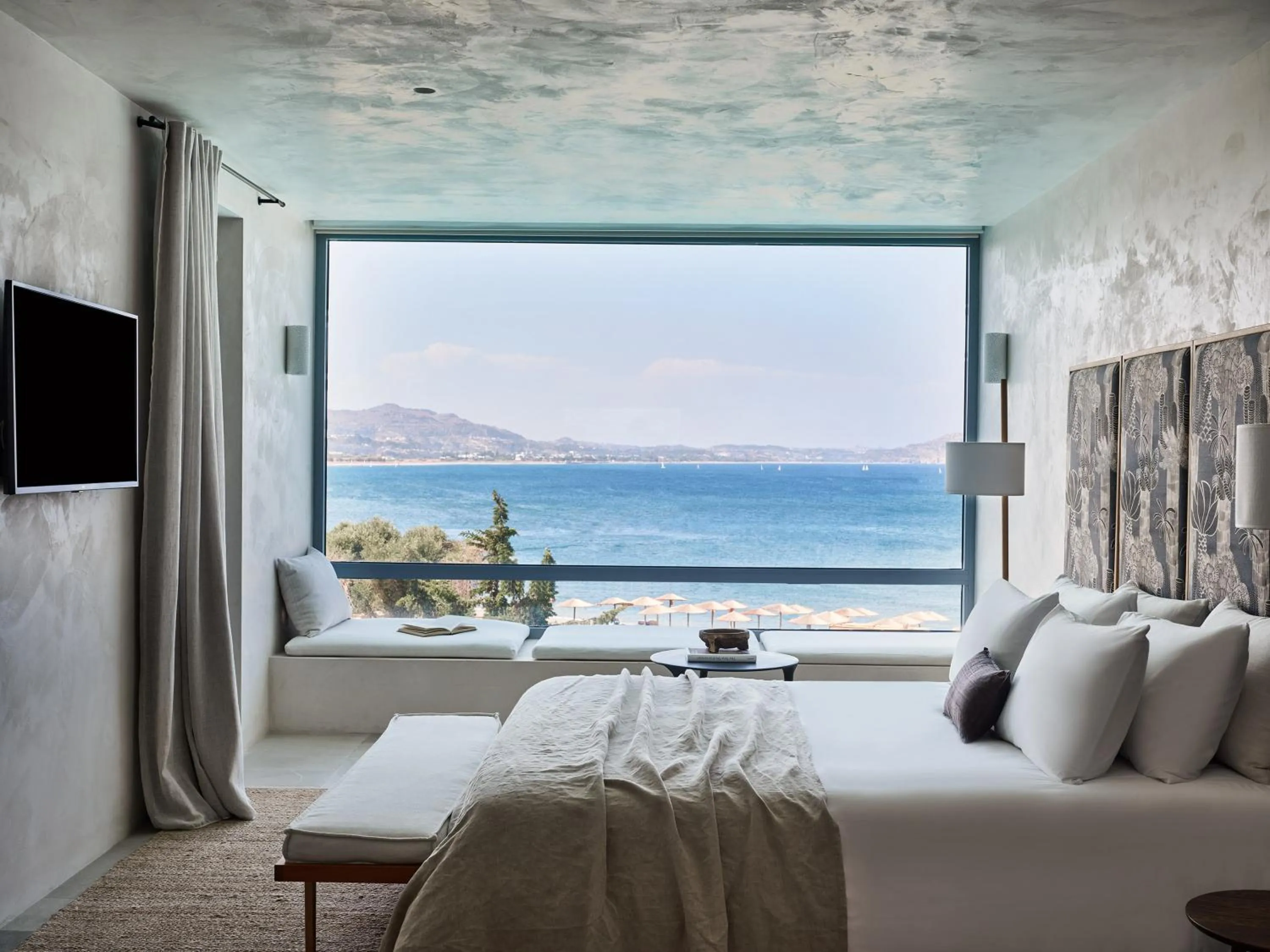 View (from property/room), Bed in Port Royal Villas and Spa - Adults Only