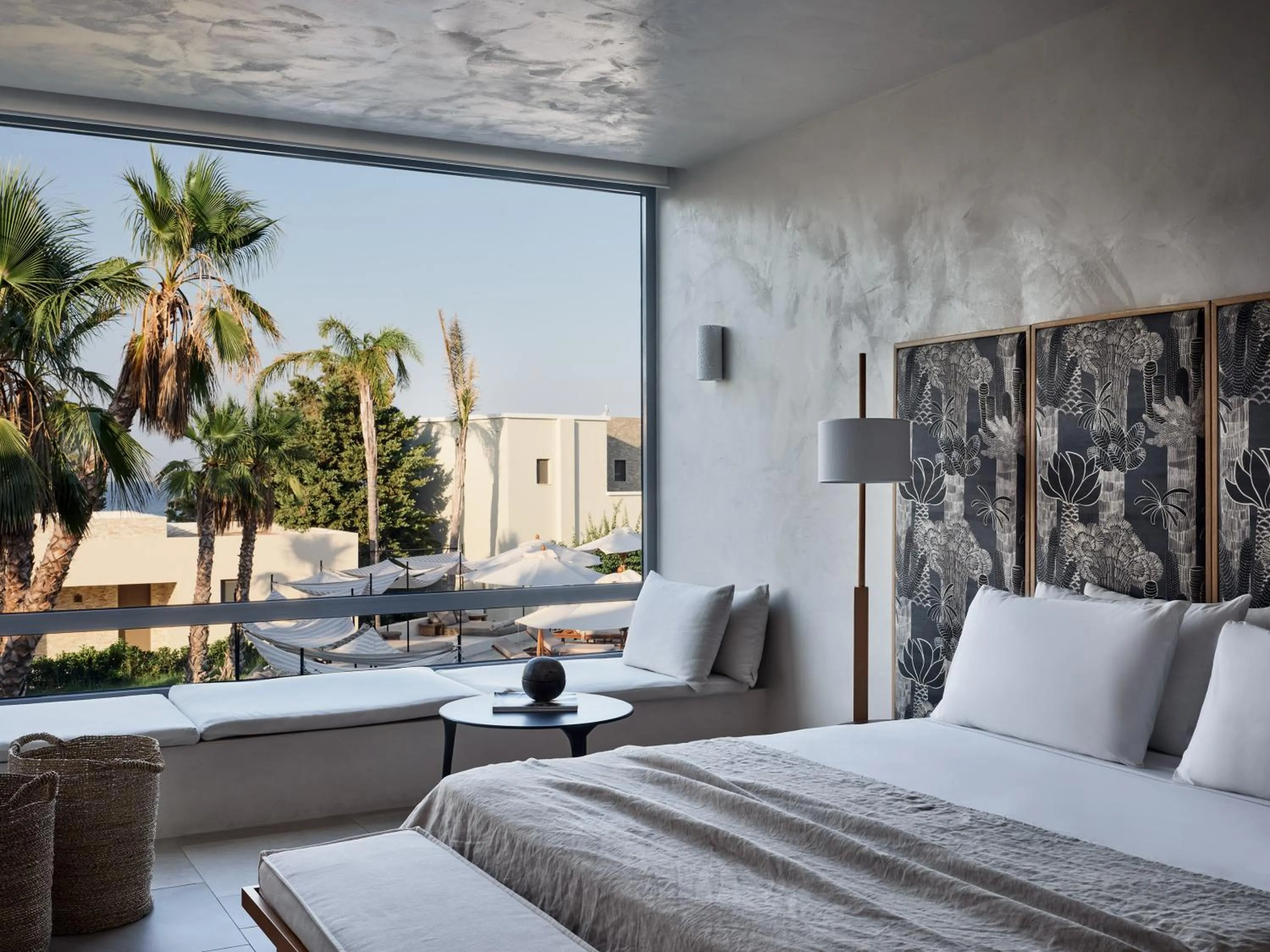 View (from property/room), Bed in Port Royal Villas and Spa - Adults Only