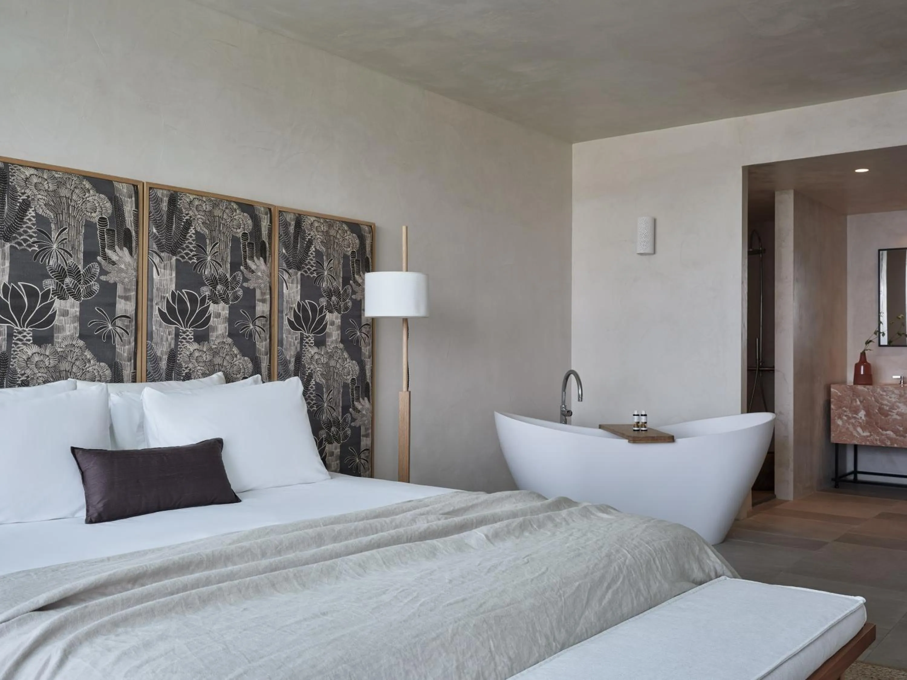 Bed in Port Royal Villas and Spa - Adults Only