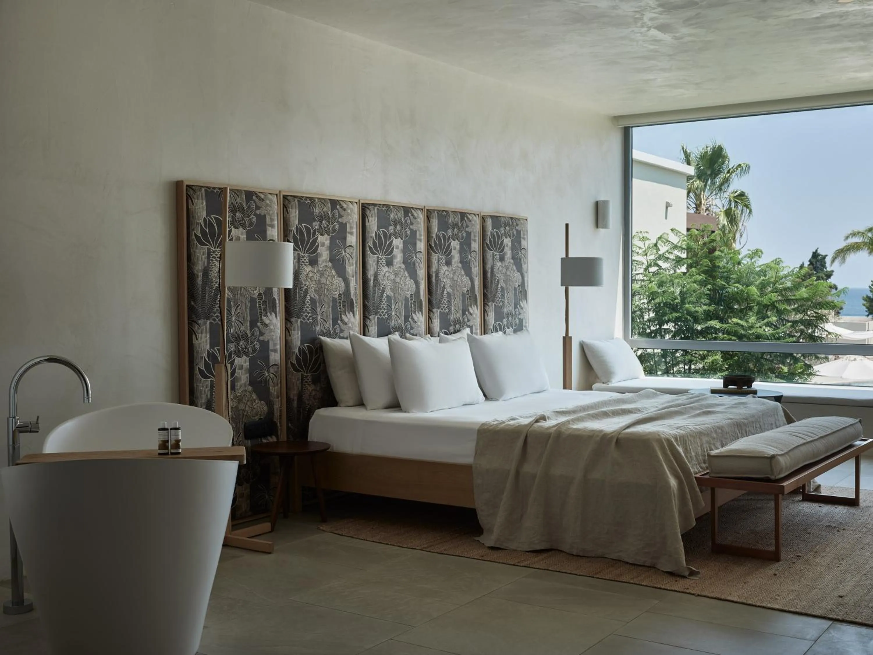 Bed in Port Royal Villas and Spa - Adults Only