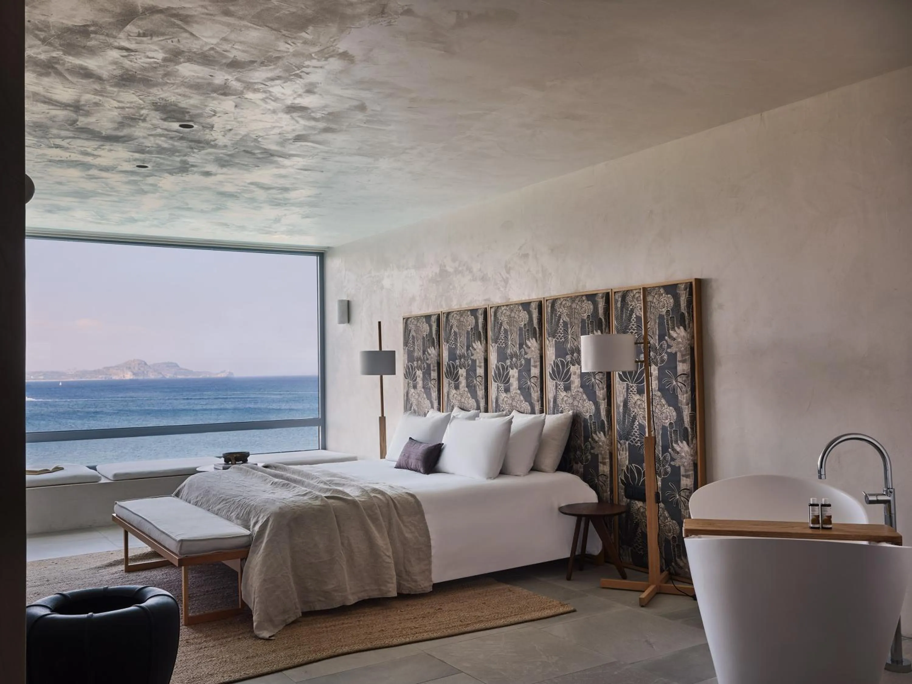 Bed in Port Royal Villas and Spa - Adults Only