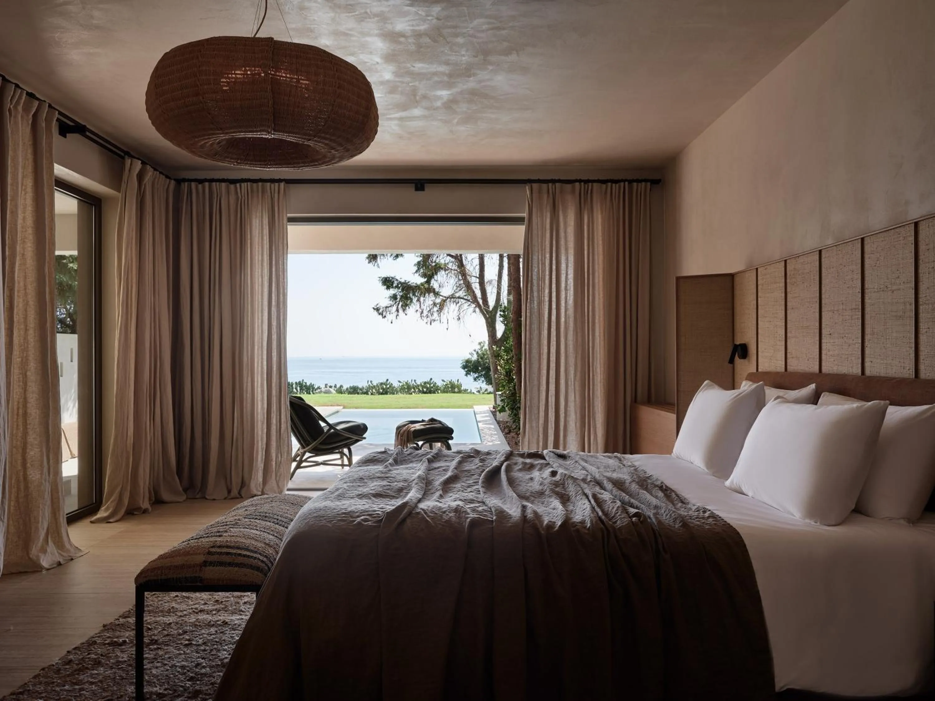 View (from property/room), Bed in Port Royal Villas and Spa - Adults Only