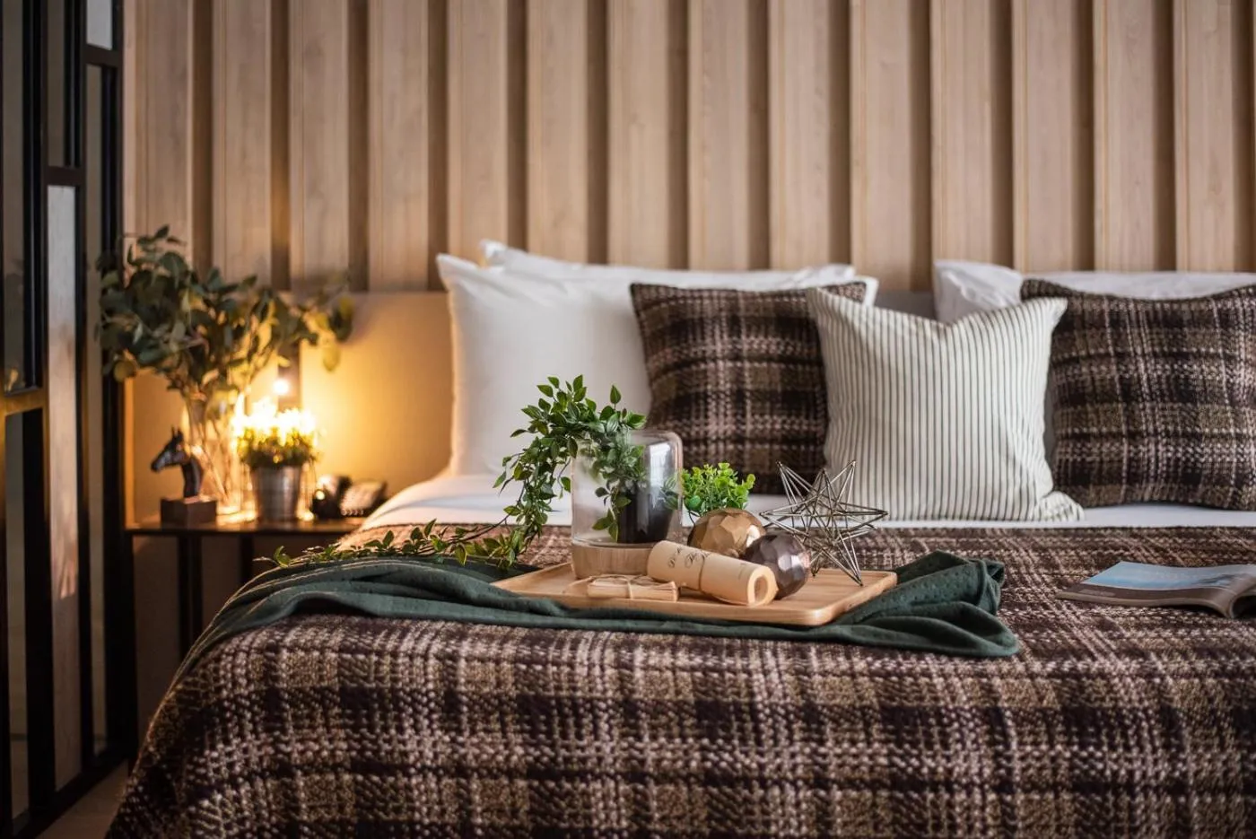 Bed in Loft Bangkok Hotel