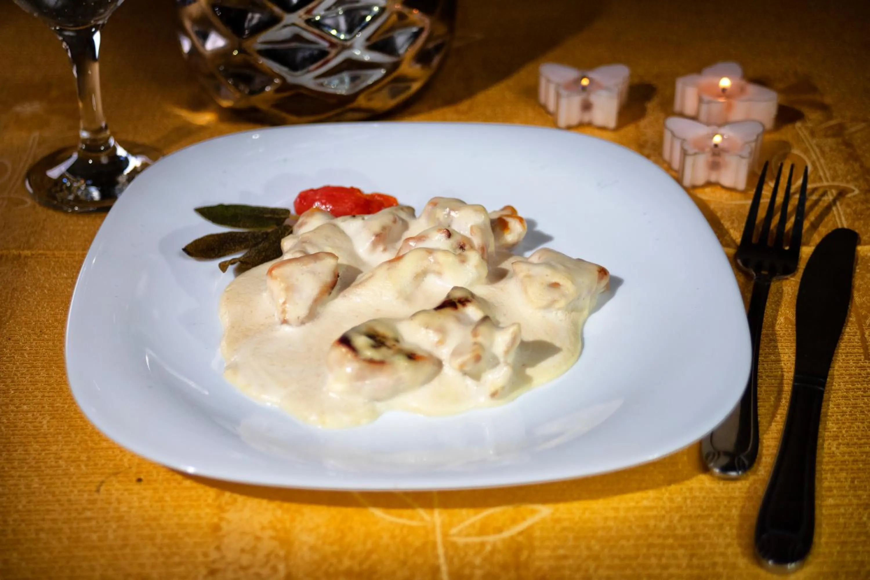 Food close-up in Casa Maria Arges