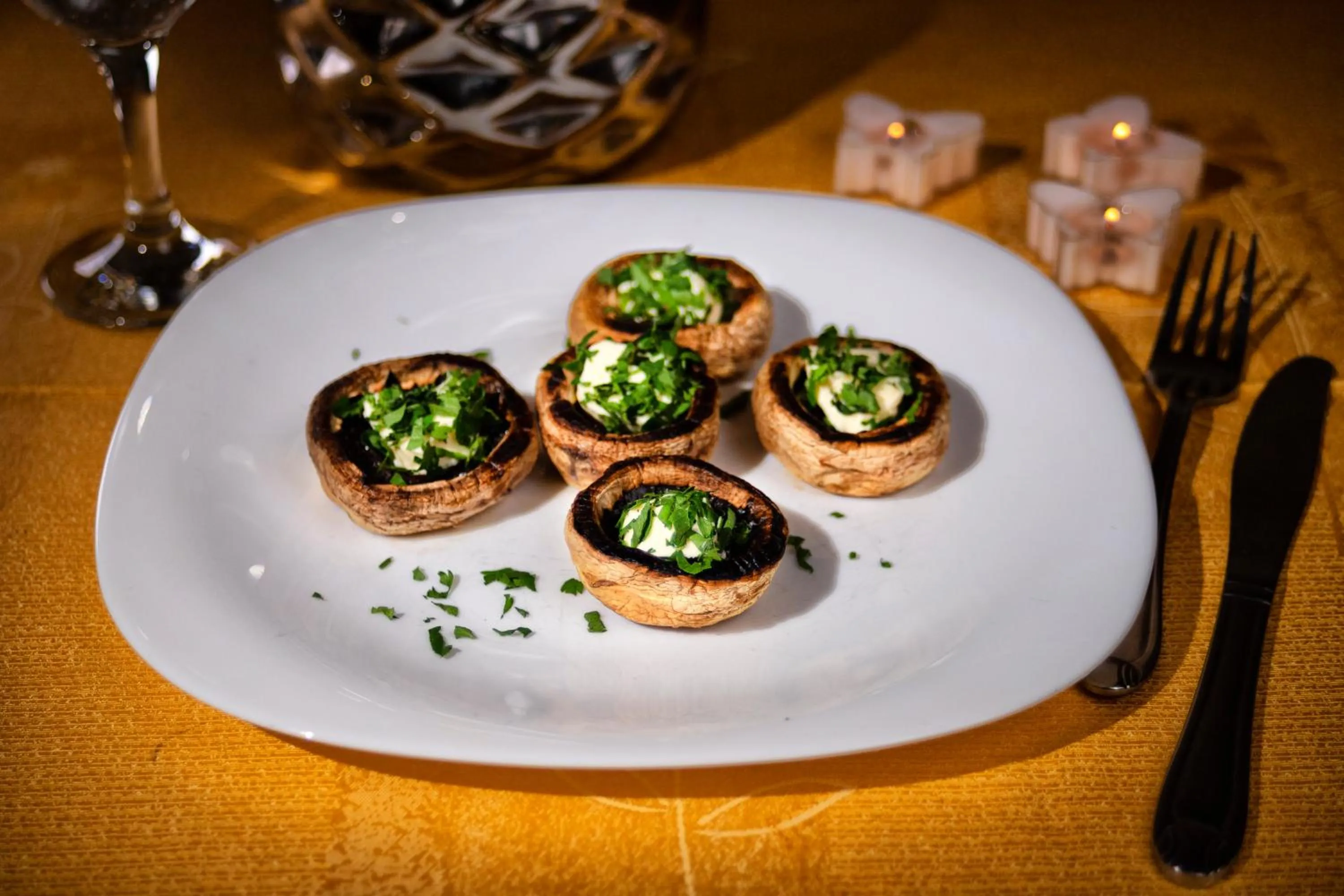 Food close-up in Casa Maria Arges