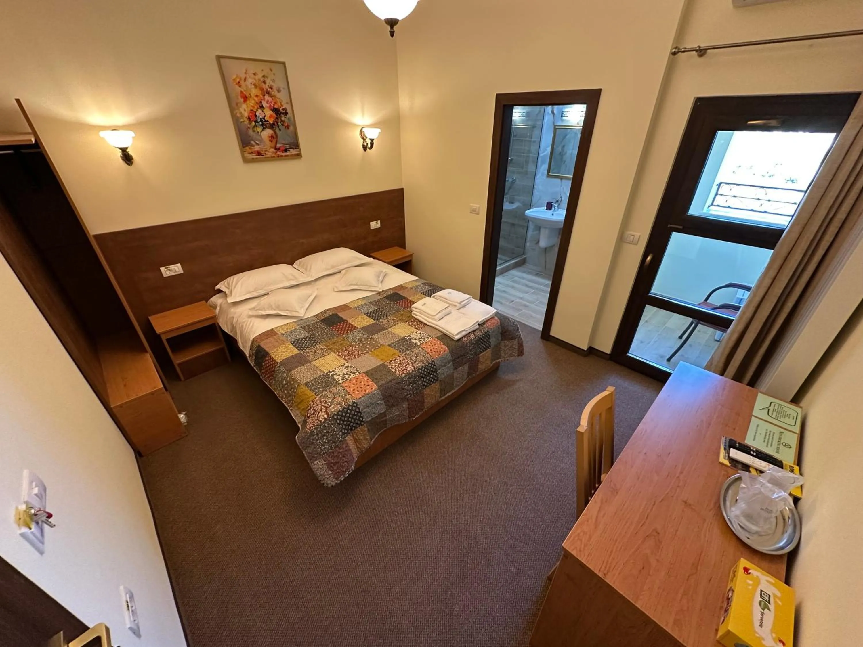 Bed in Casa Maria Arges