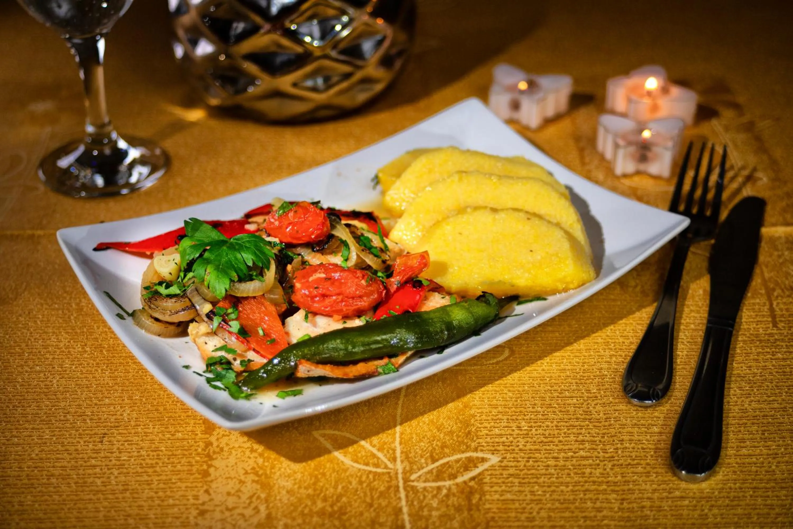 Food in Casa Maria Arges