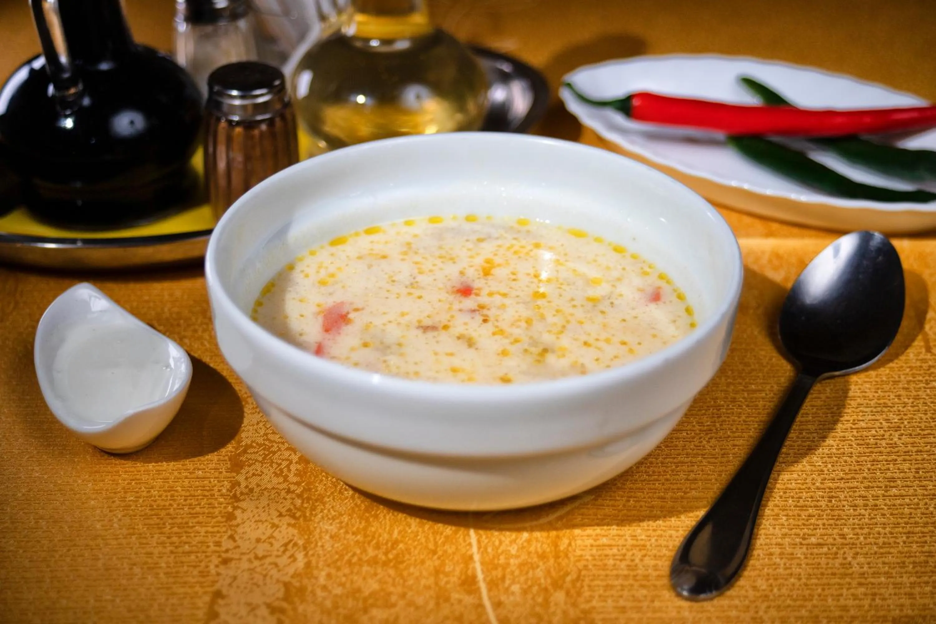 Food close-up in Casa Maria Arges