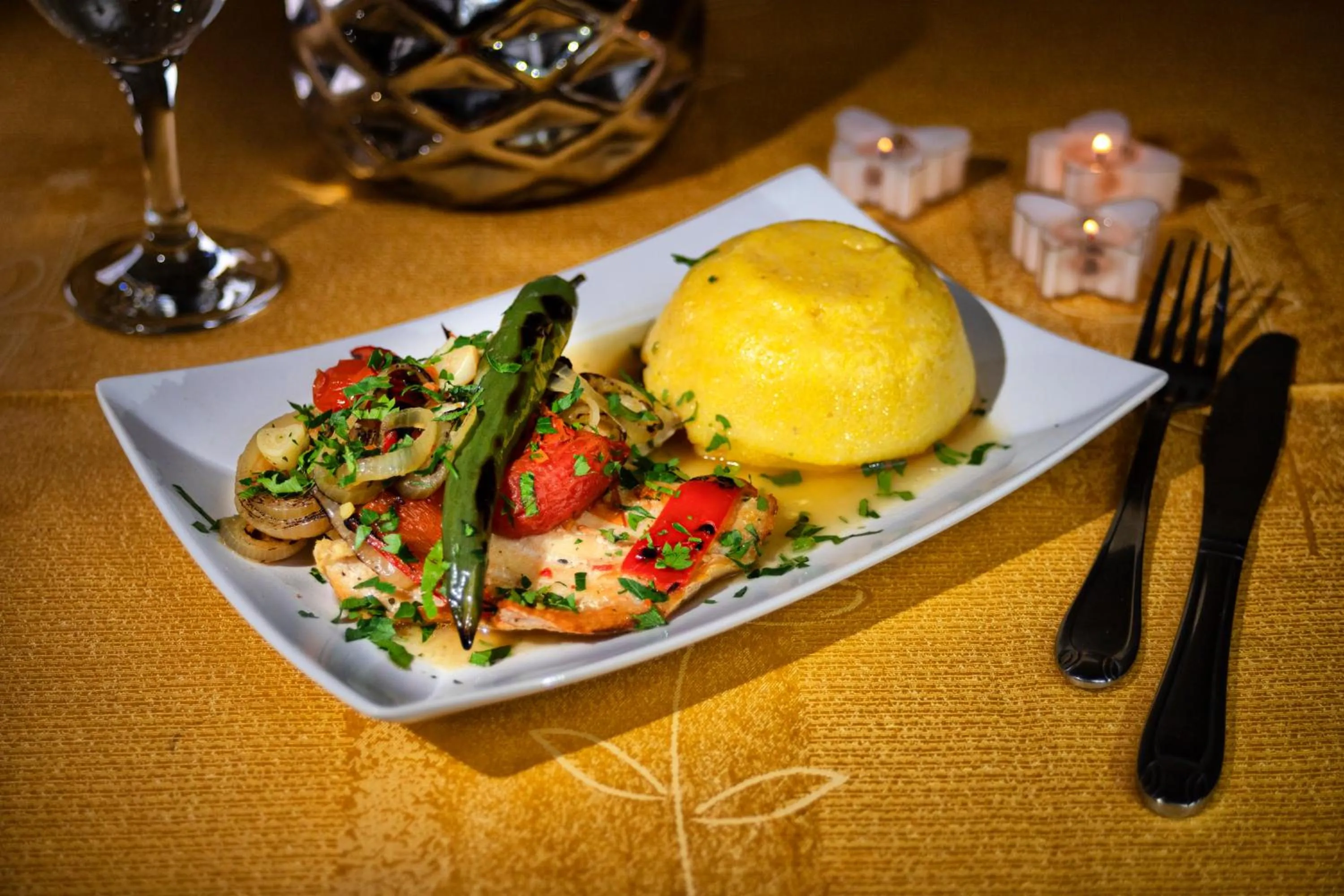 Food in Casa Maria Arges