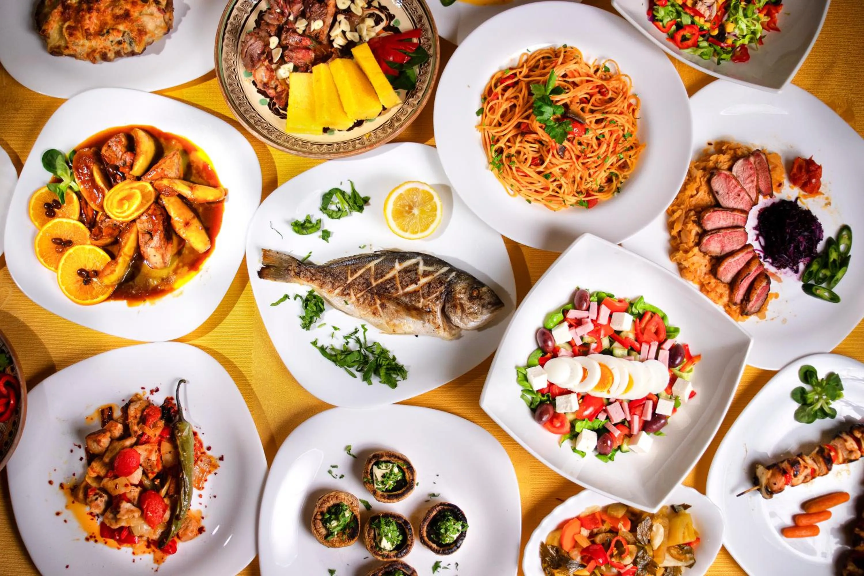 Food in Casa Maria Arges