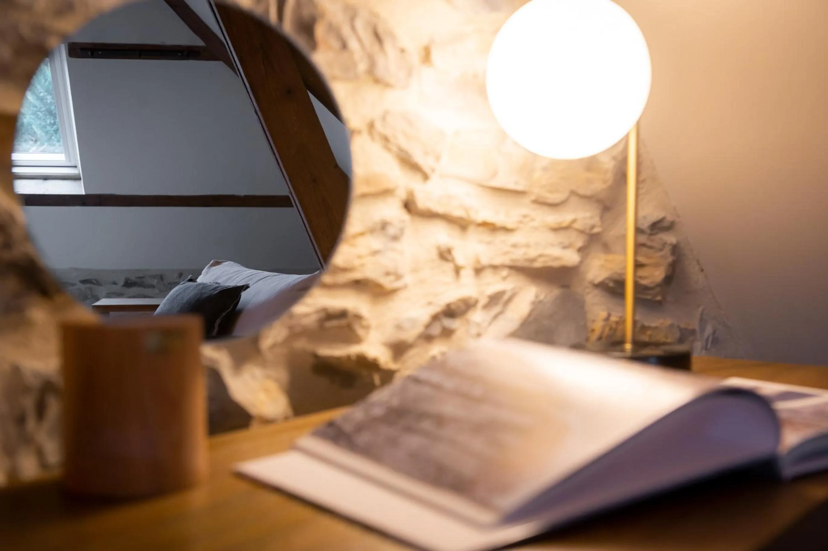 Seating area in Couvent de la Salette & Spa