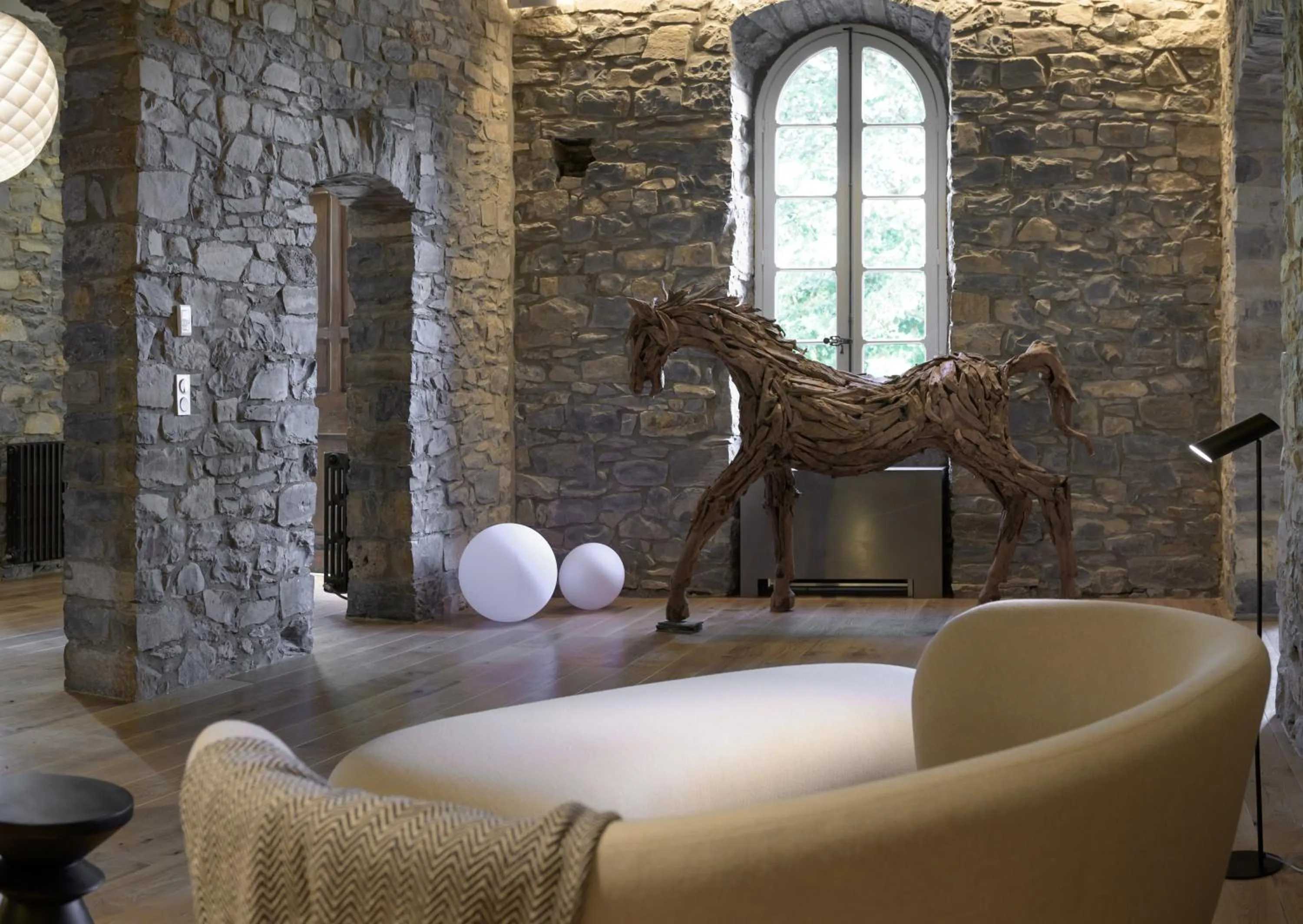 Living room in Couvent de la Salette & Spa