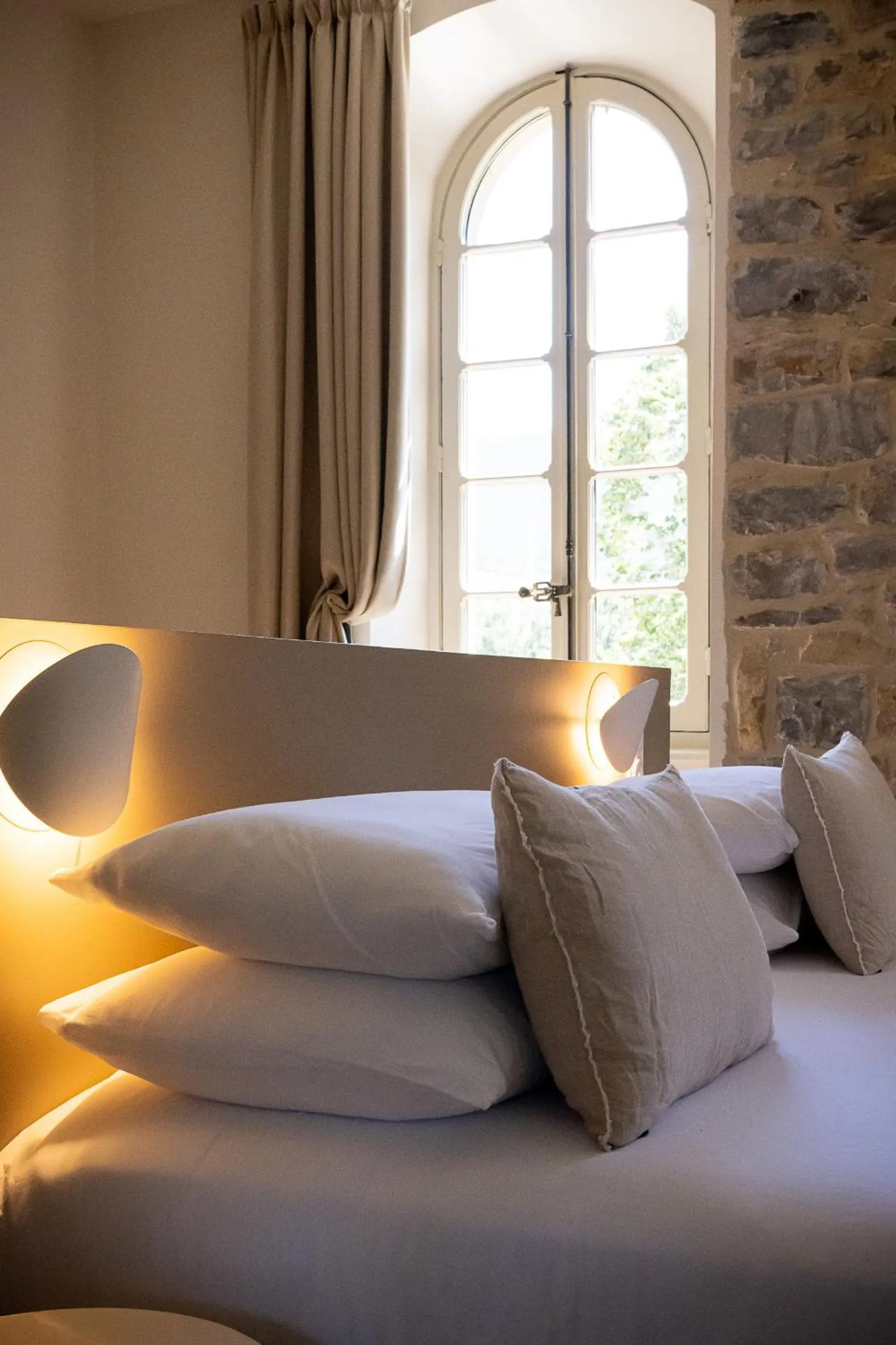 Bed in Couvent de la Salette & Spa
