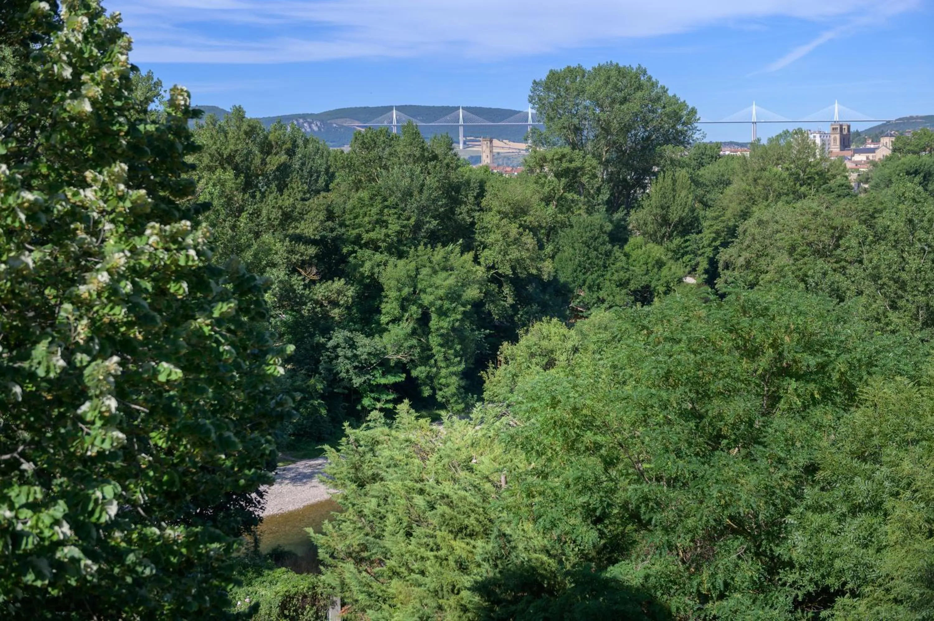 Natural landscape in Couvent de la Salette & Spa