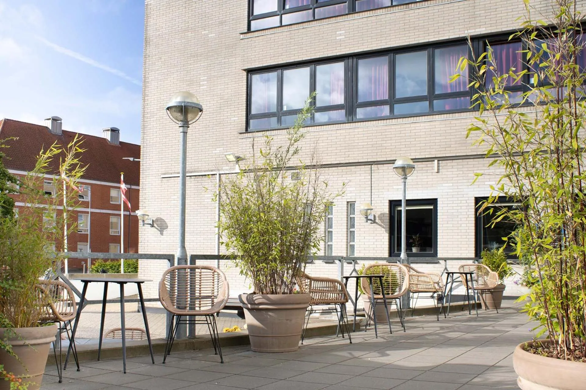 Balcony/Terrace in Hotel Frederikshavn